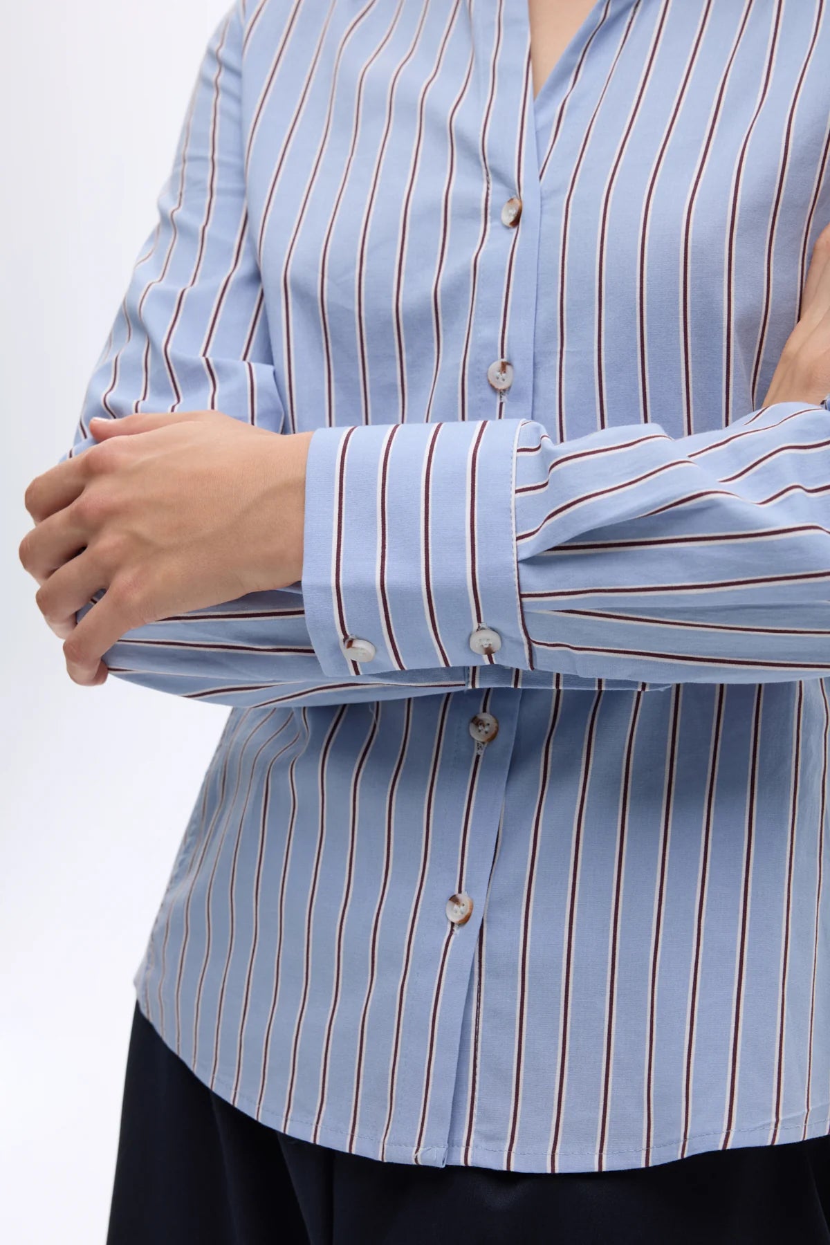 Blue Striped Shirt