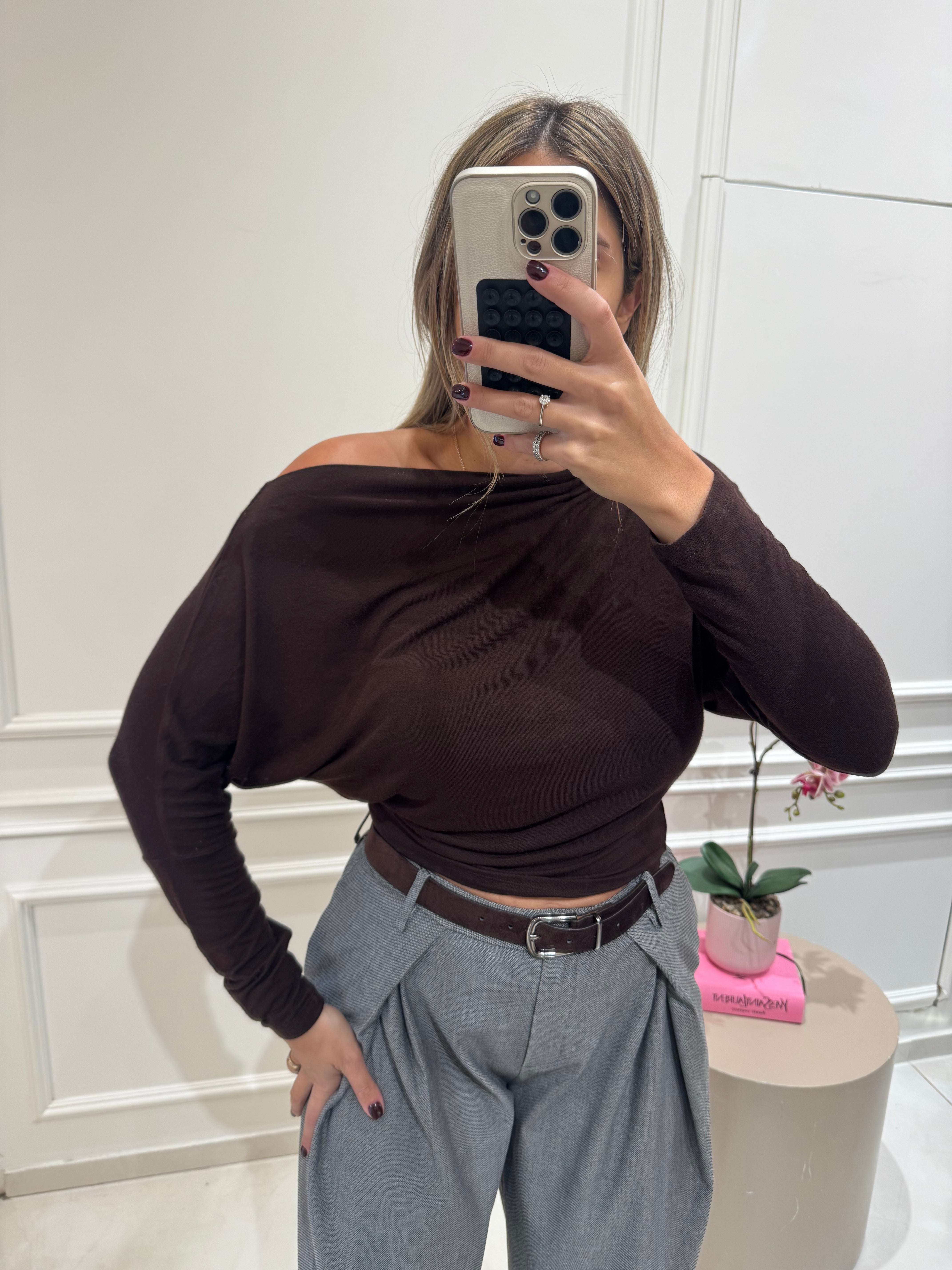 Rita soft Knit Blouse