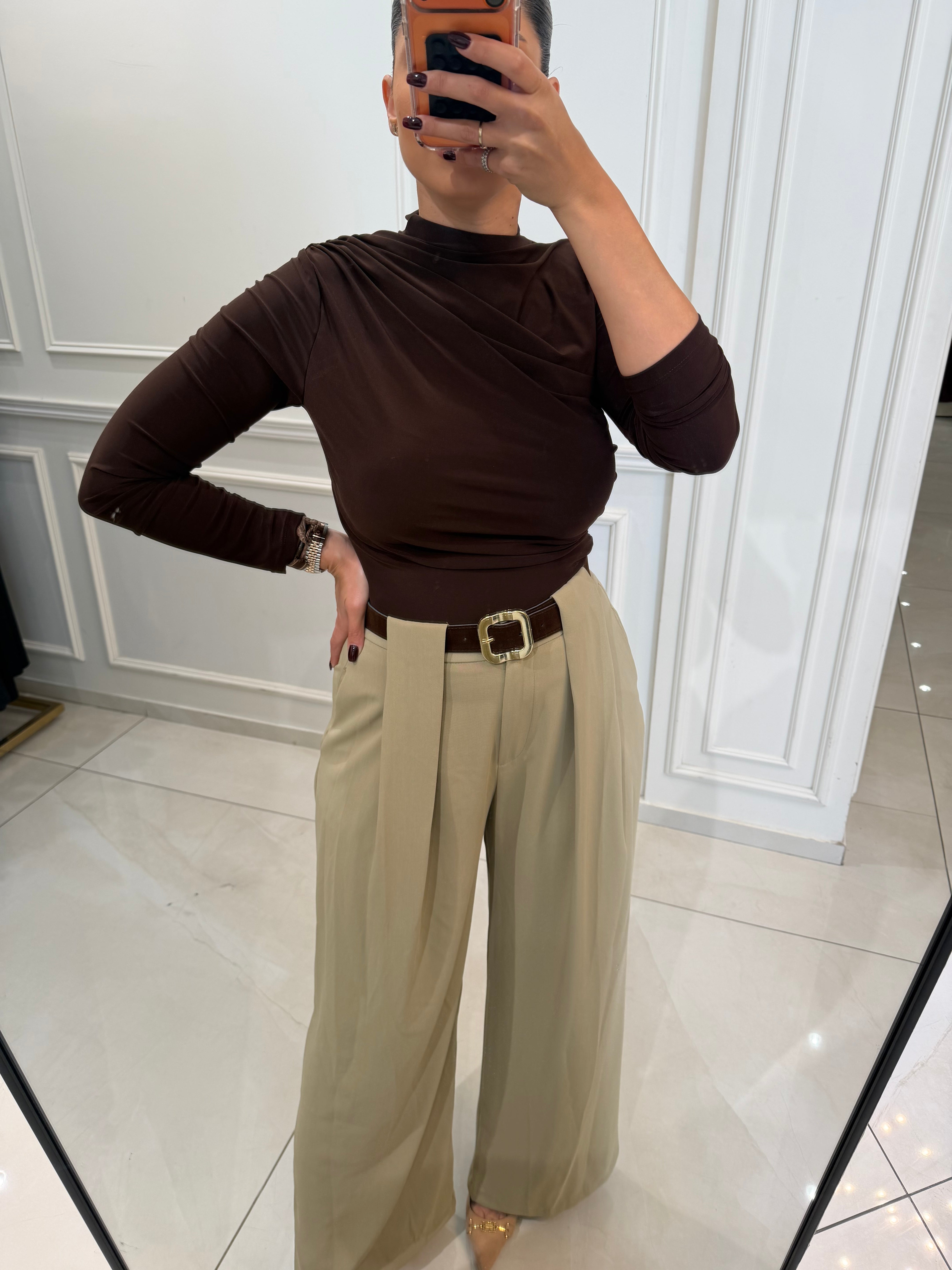 Lycra classic blouse