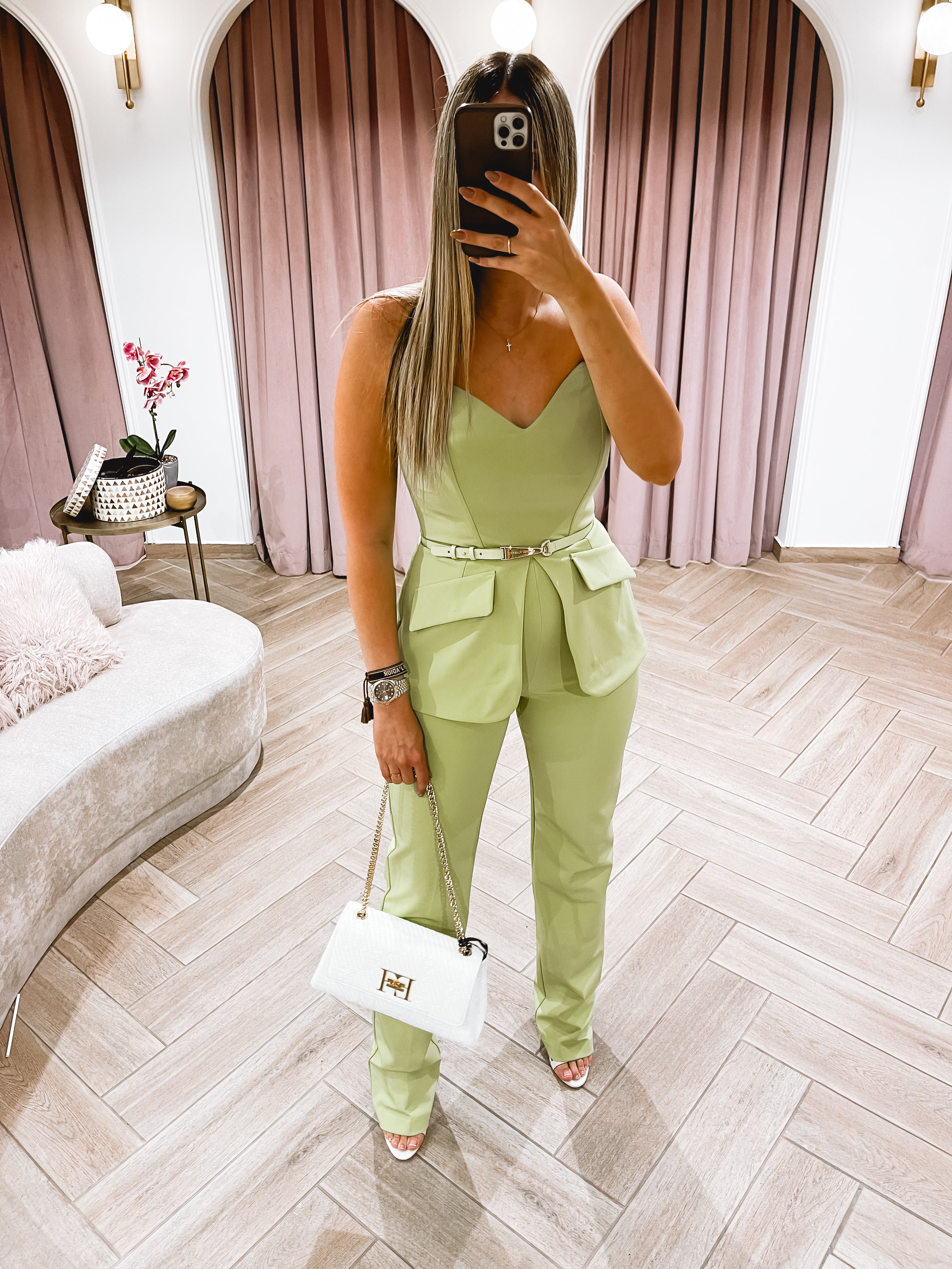 jumpsuit with bodice