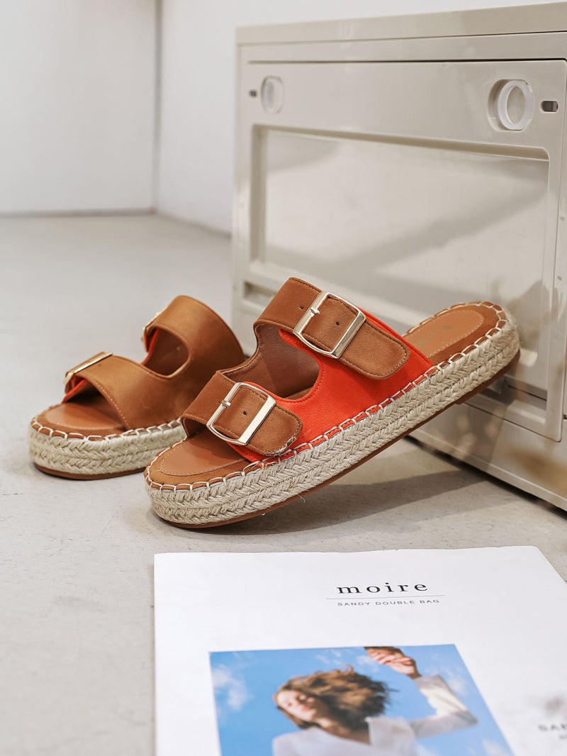 Two Color Sandals
