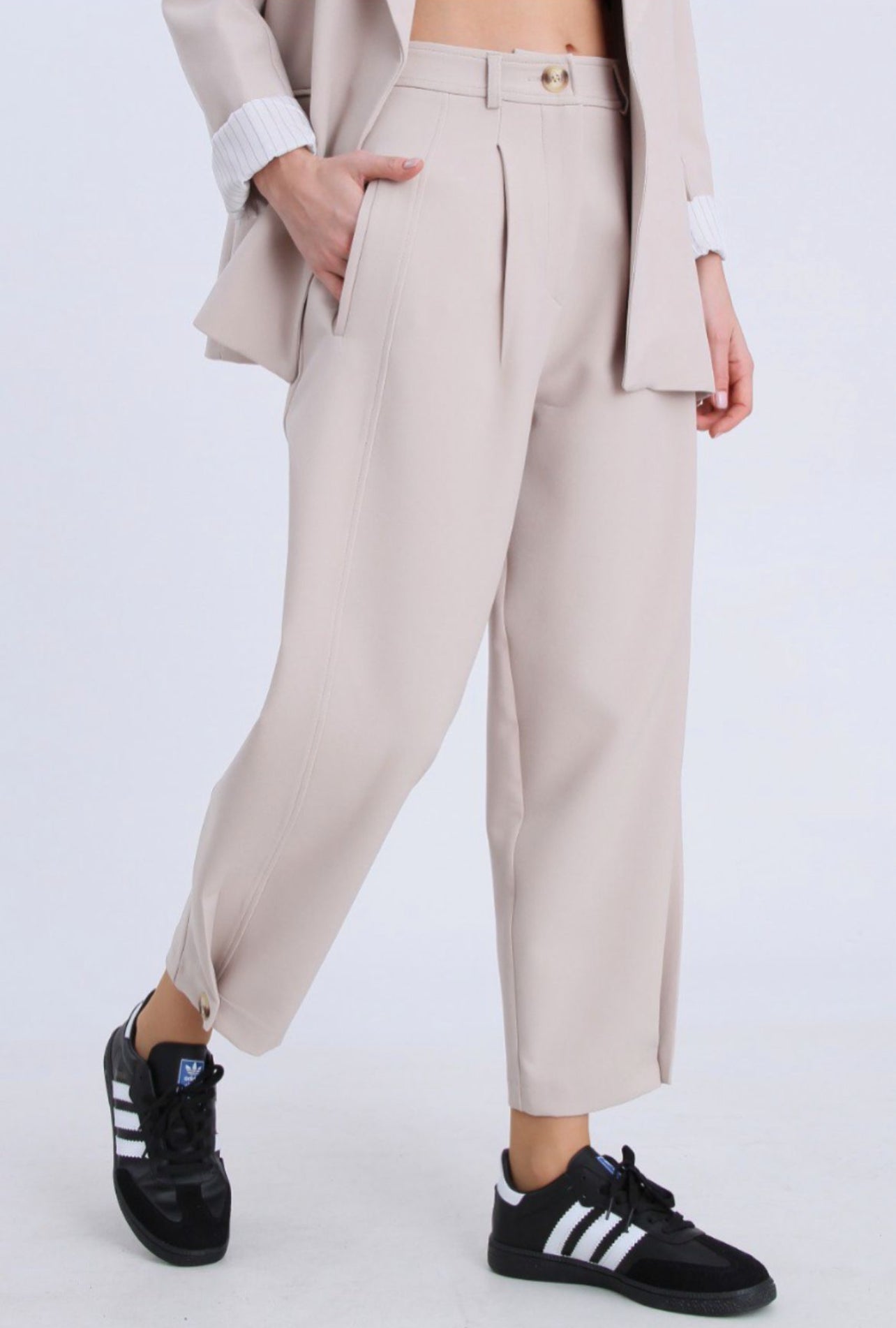 מכנס שמנת באגי