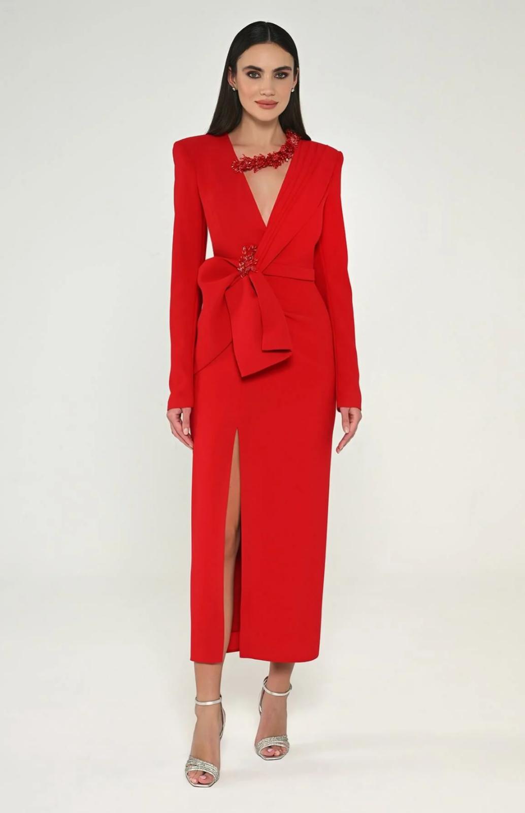 Midi Accessories Dress