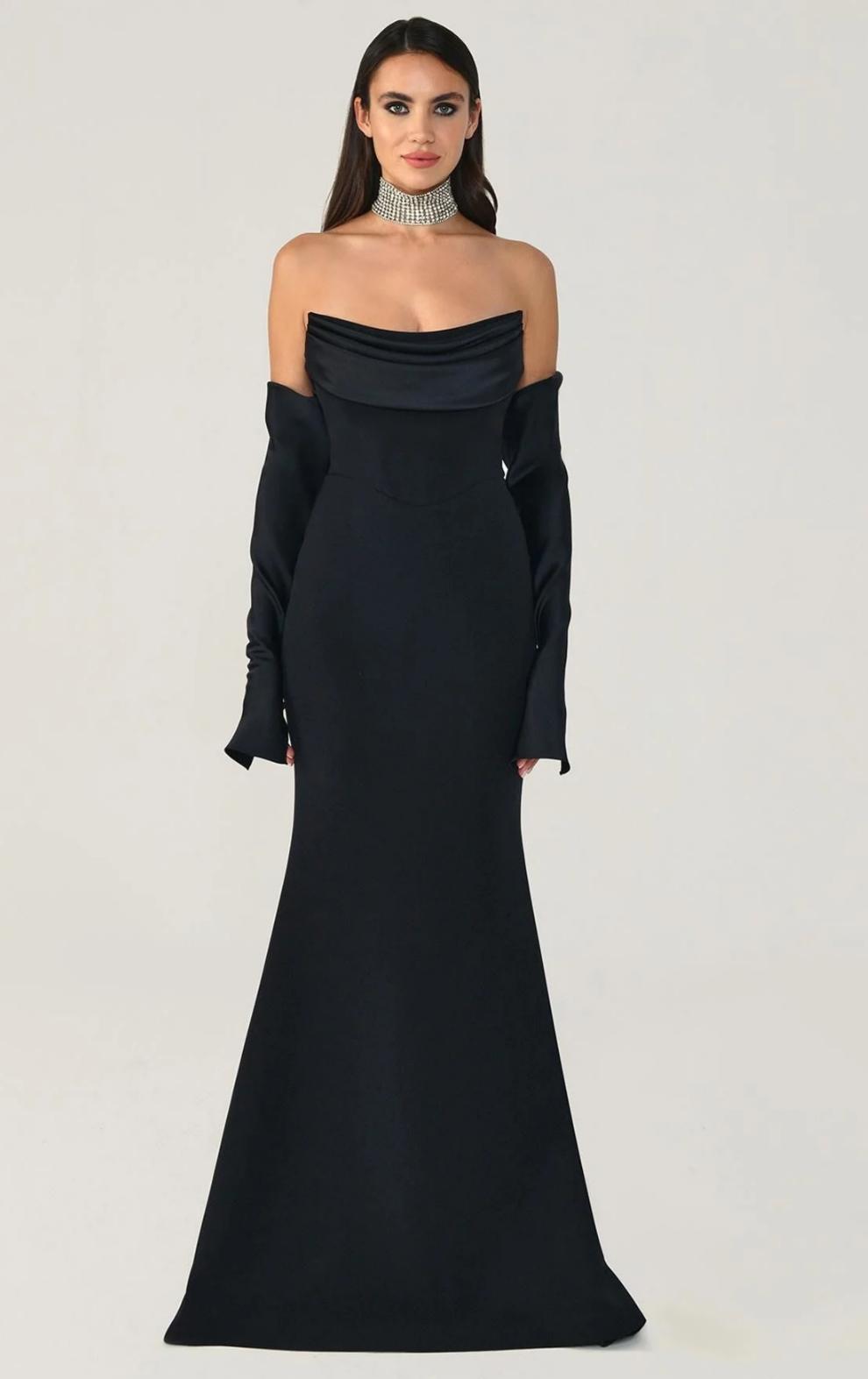 Maxi Satin Corset Dress