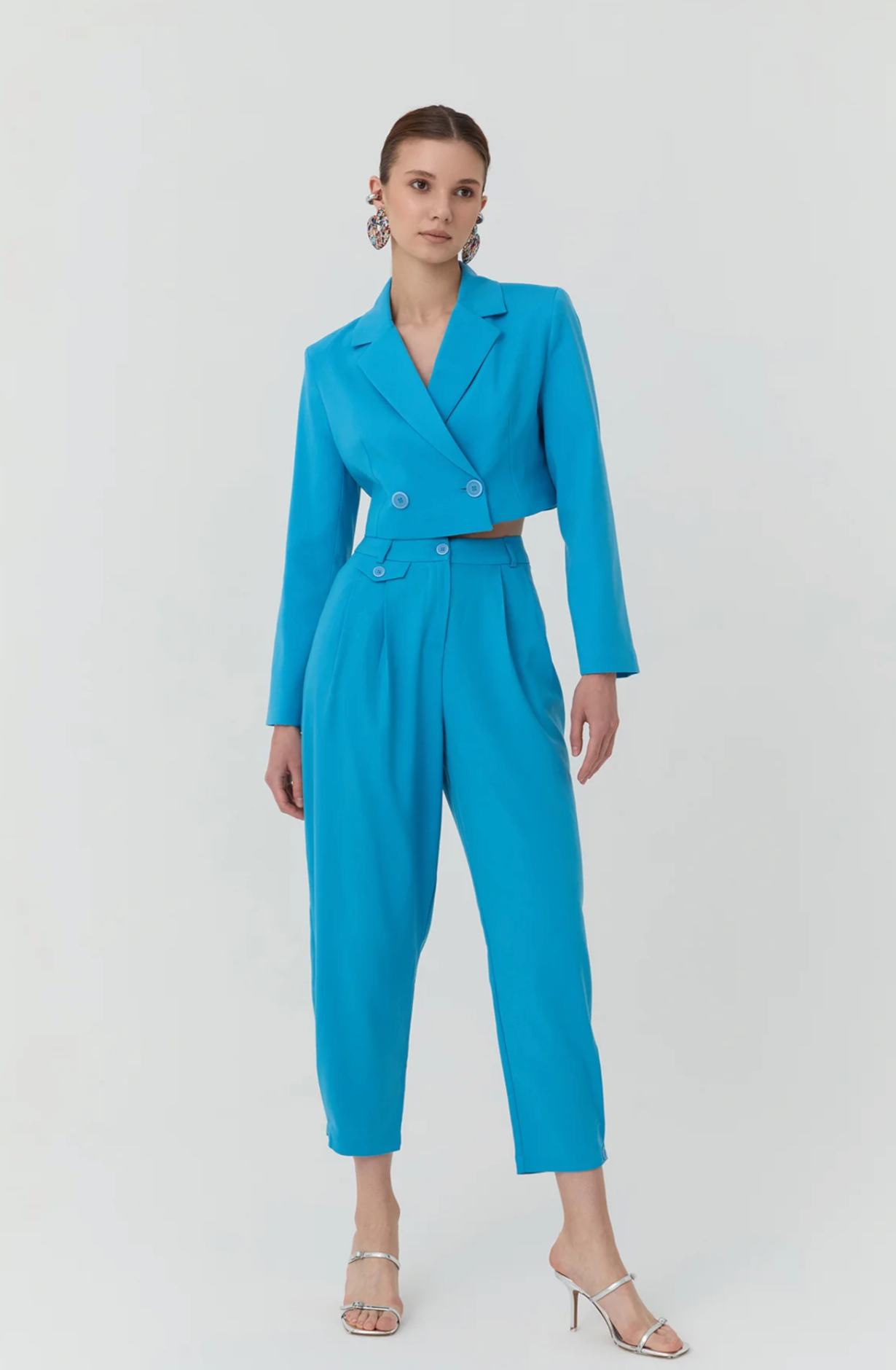 מכנס באגי כפתור