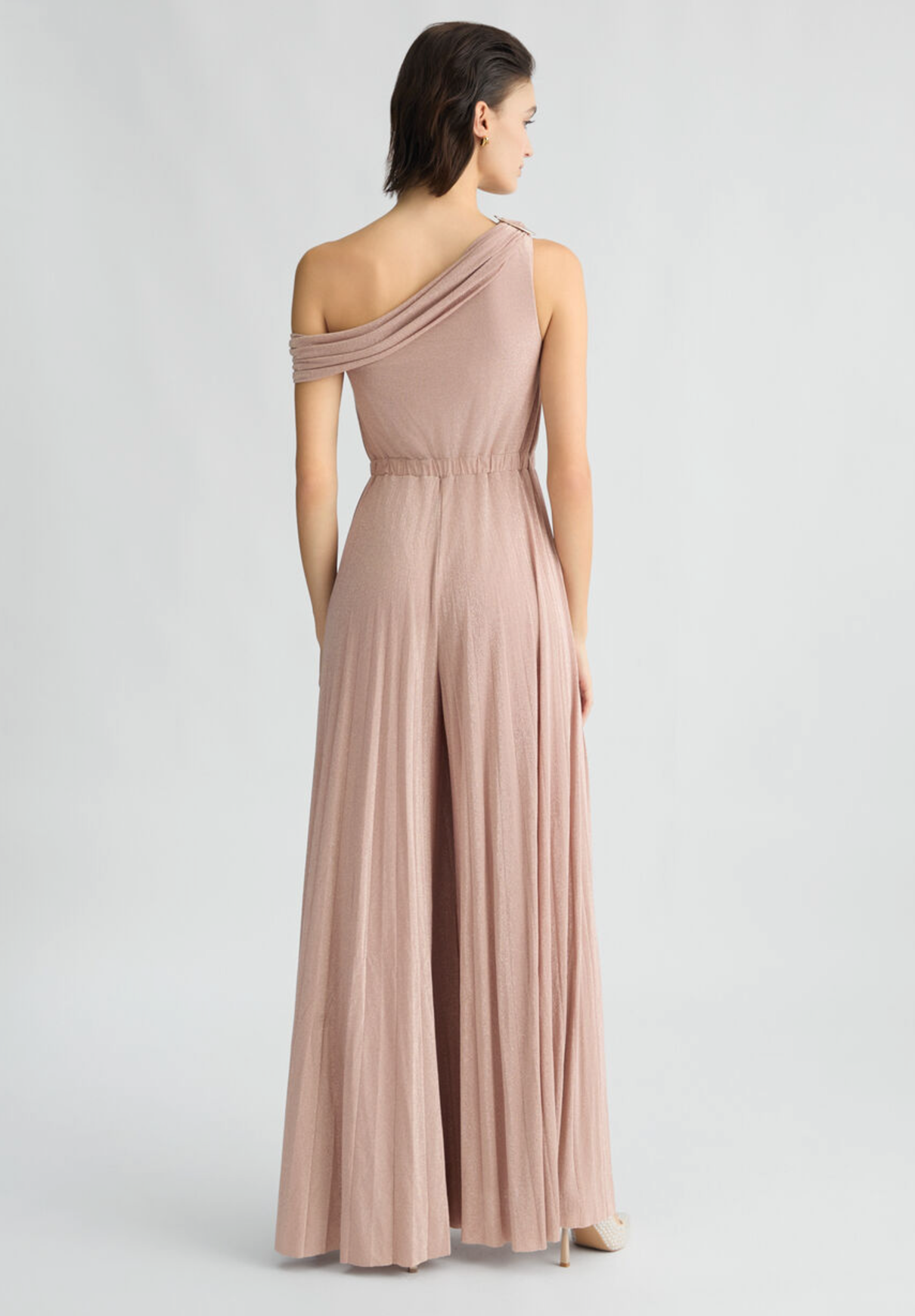 one-shoulder jumpsuit