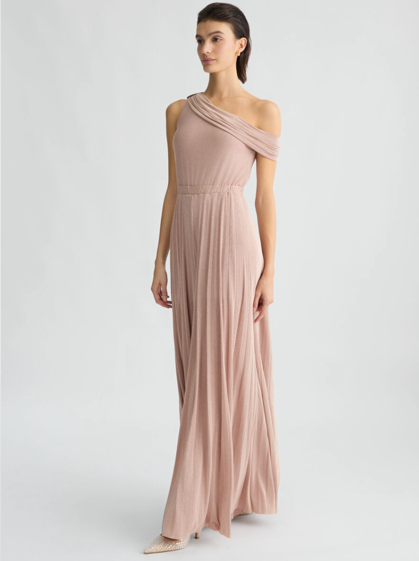 one-shoulder jumpsuit