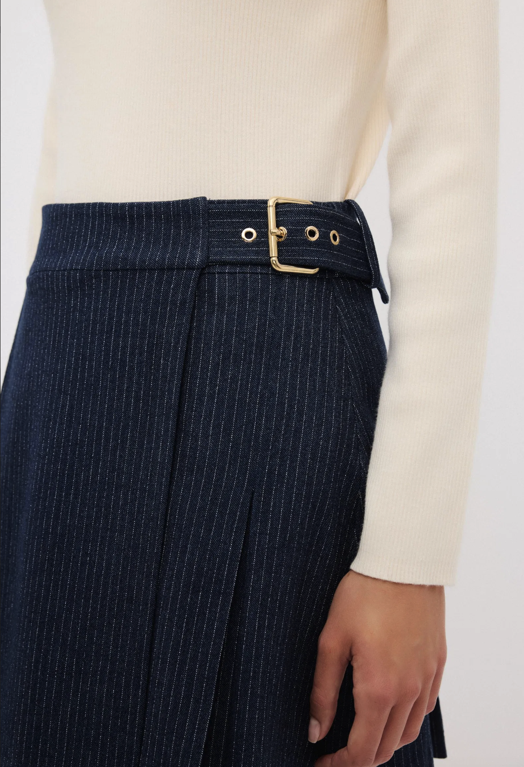 חצאית גינס פסים