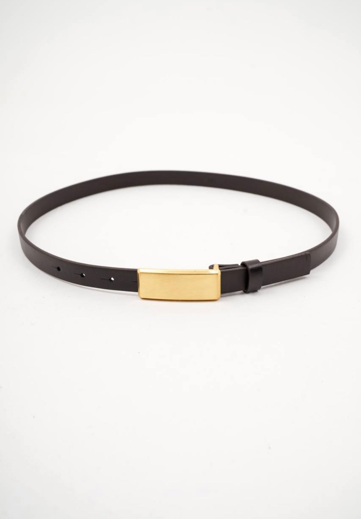 חגורה אבזם זהב