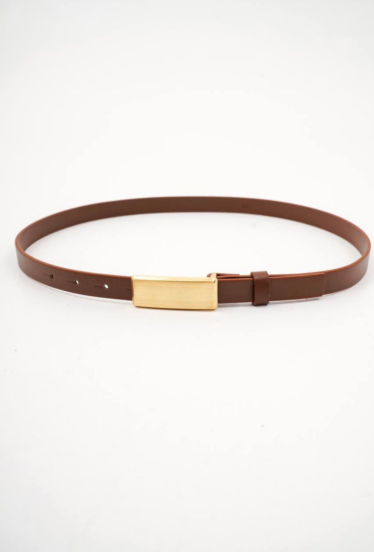 חגורה אבזם זהב