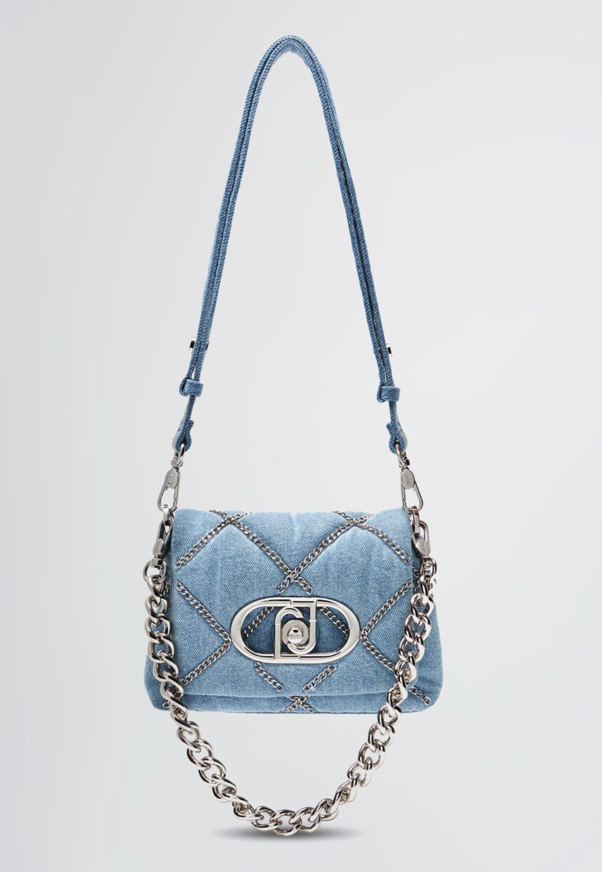 Blue Denim Lapuffy Bag