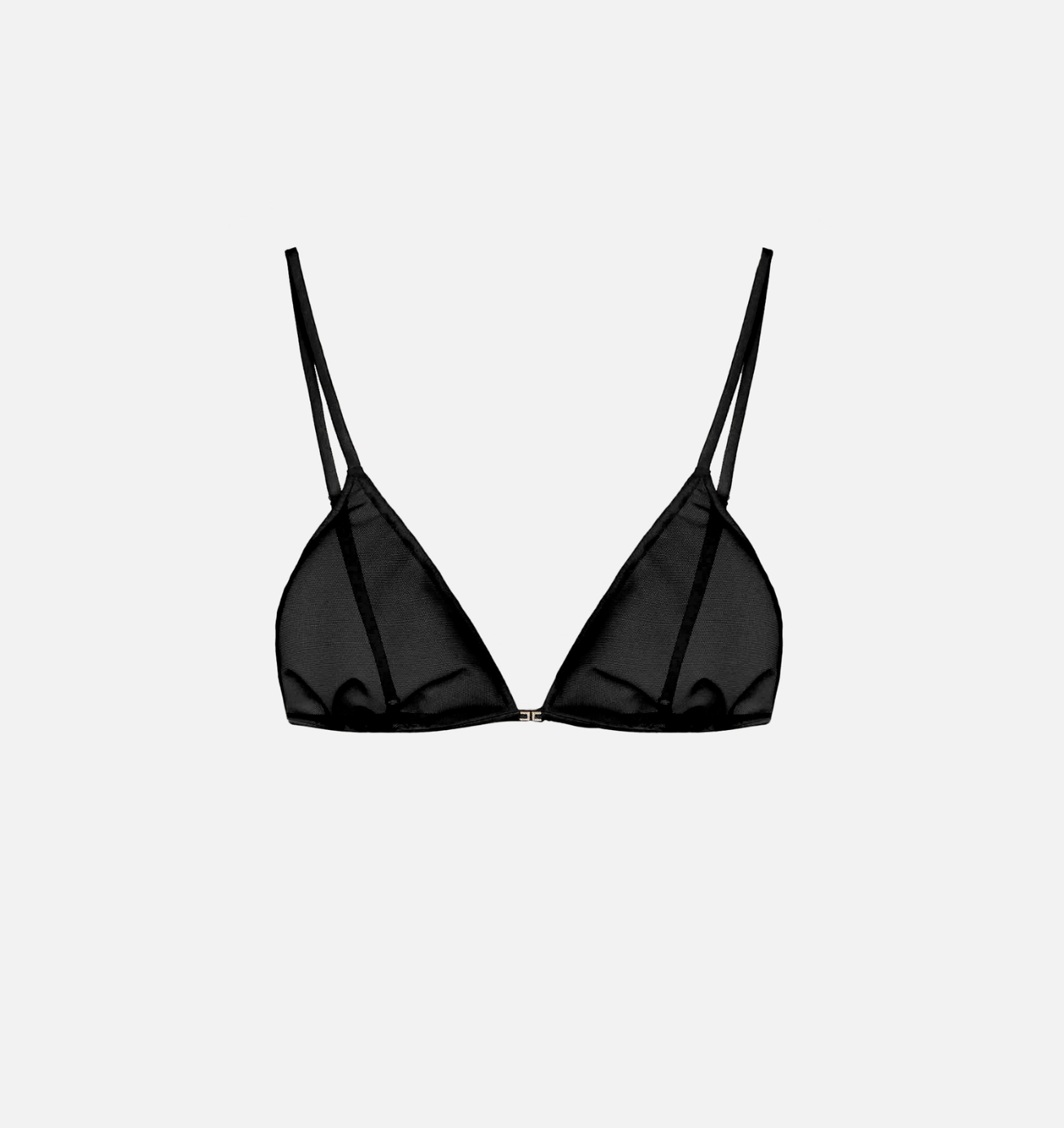 Bra in satin and tulle