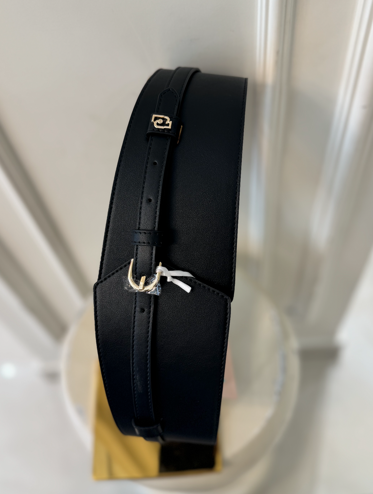 Black Wide Belt