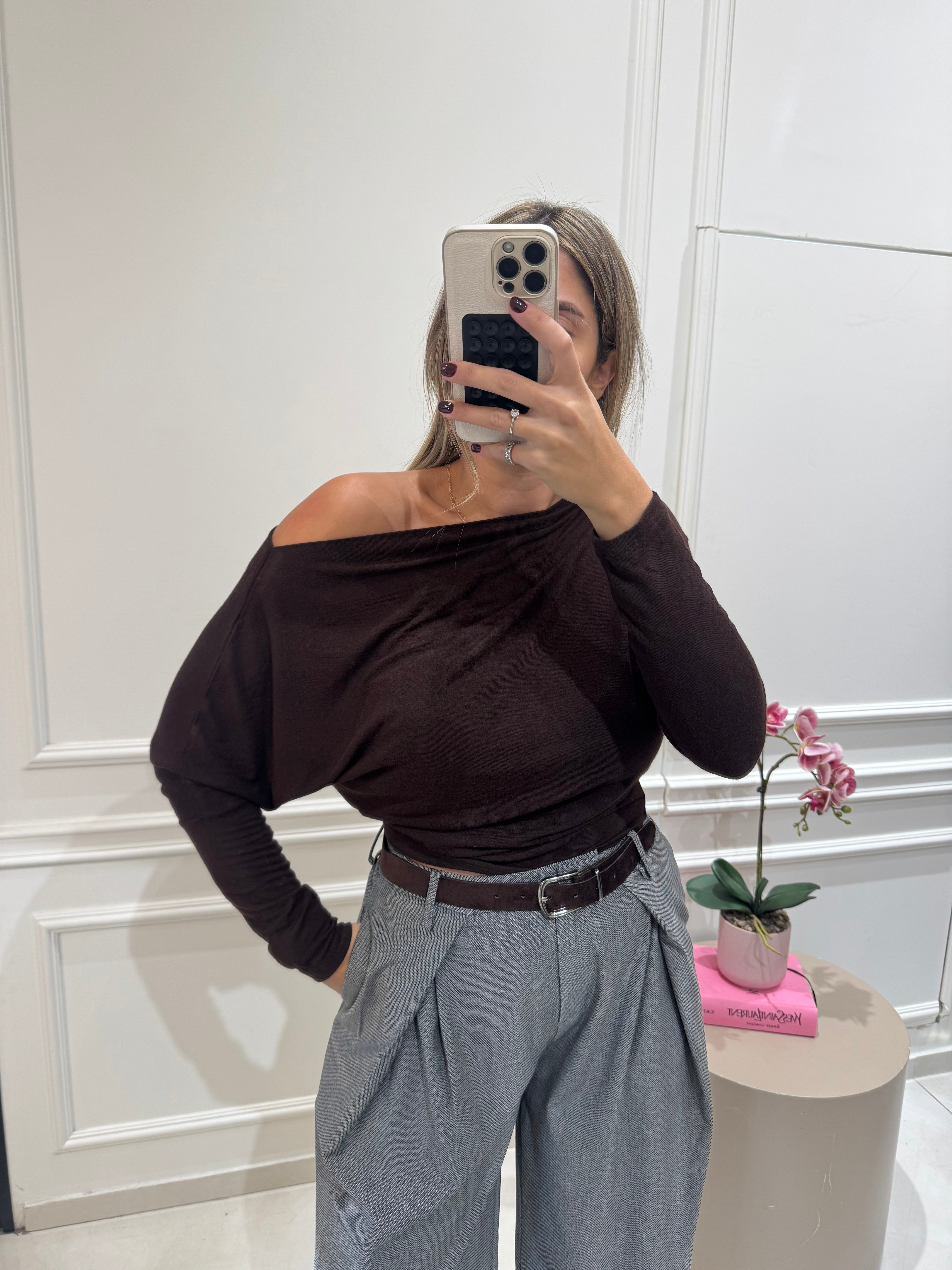 Rita soft Knit Blouse