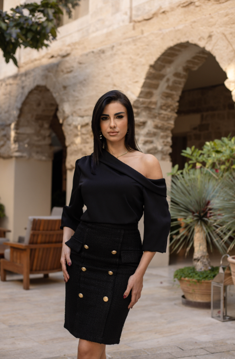 Blouse with Shoulder off