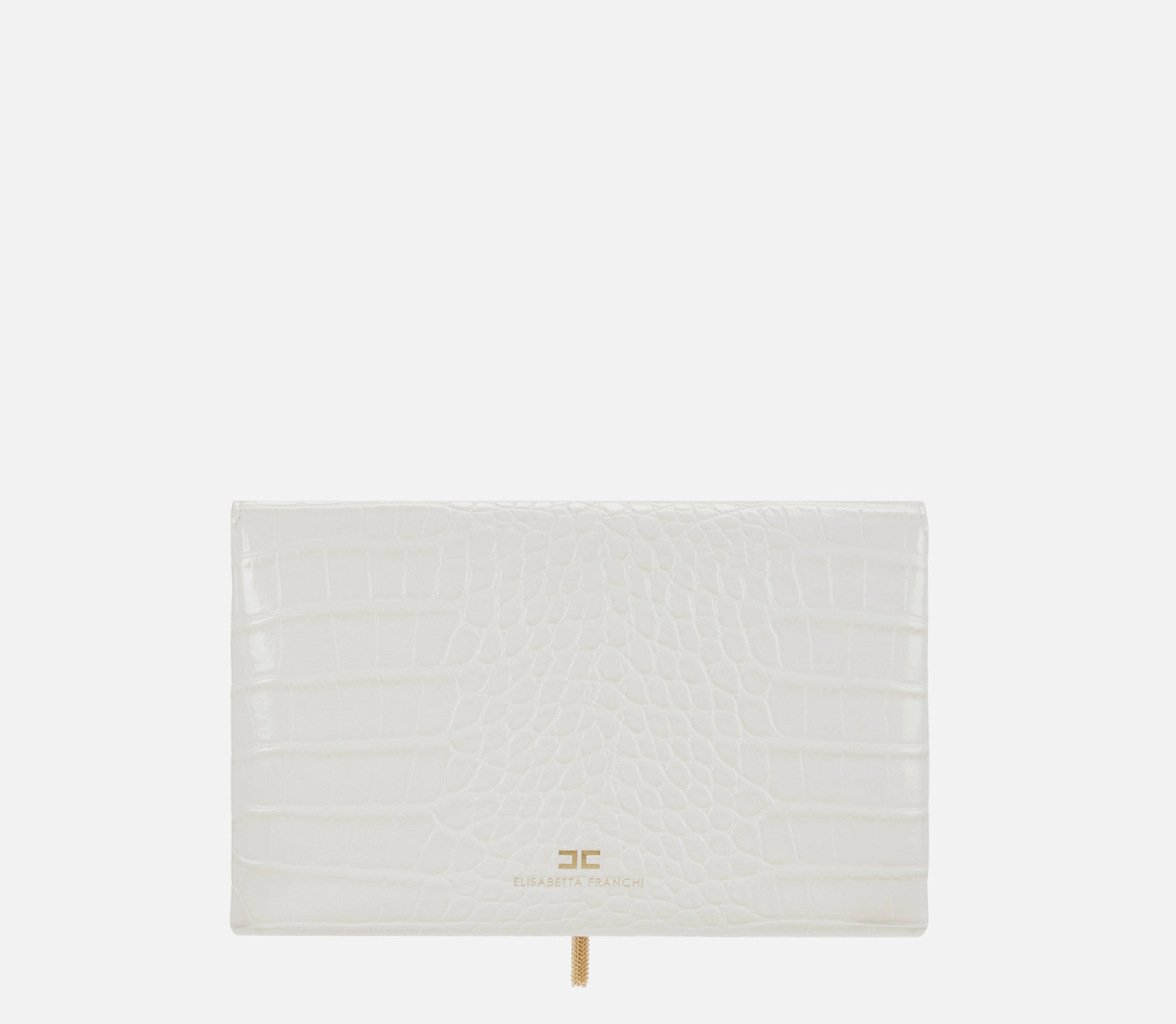 Shoulder bag with groumette chain