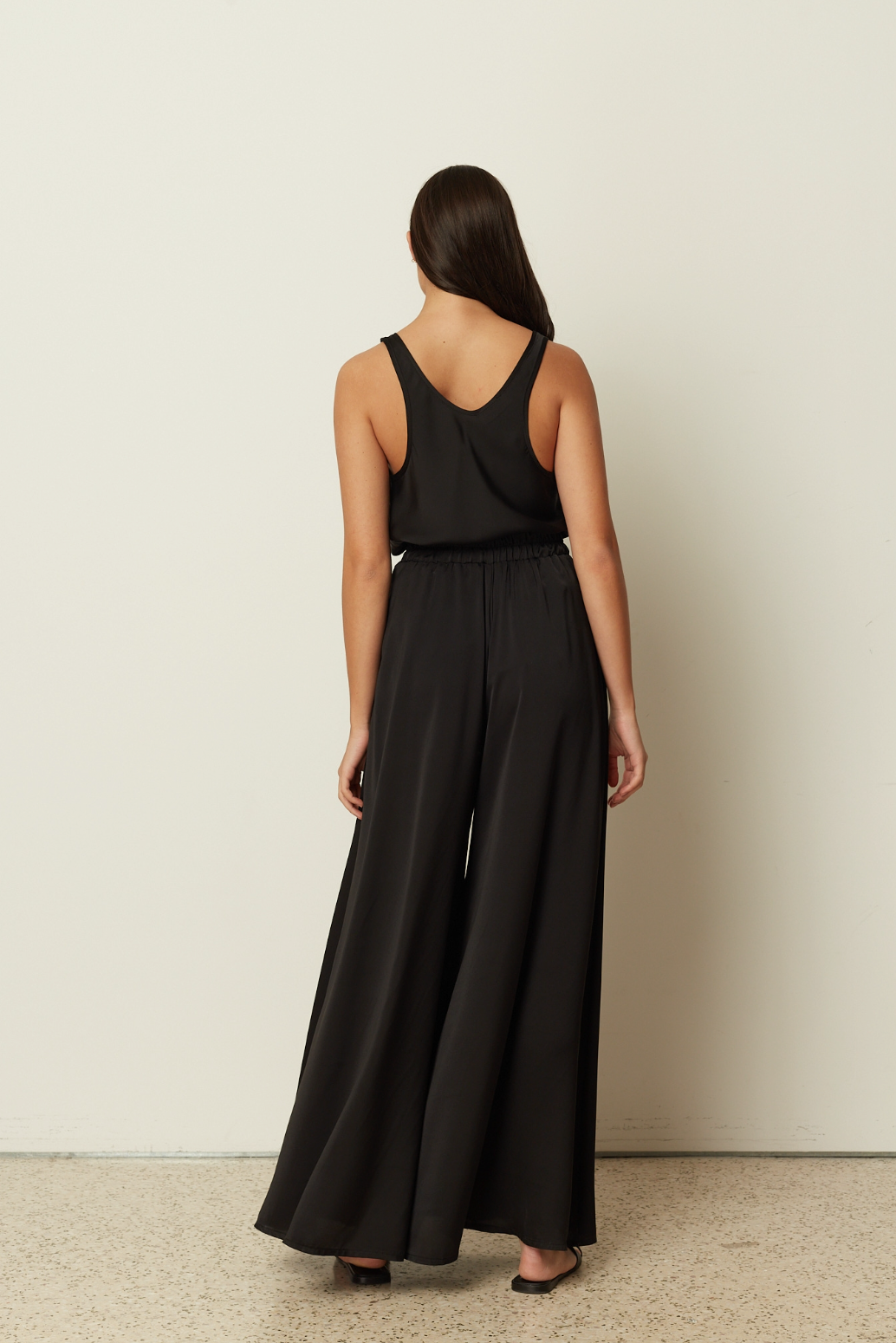 Satin Wide Leg Pants