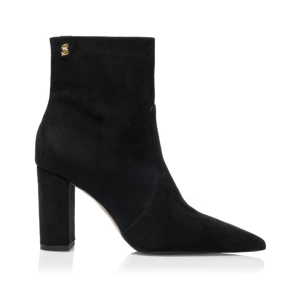 Suede Boots with Heels