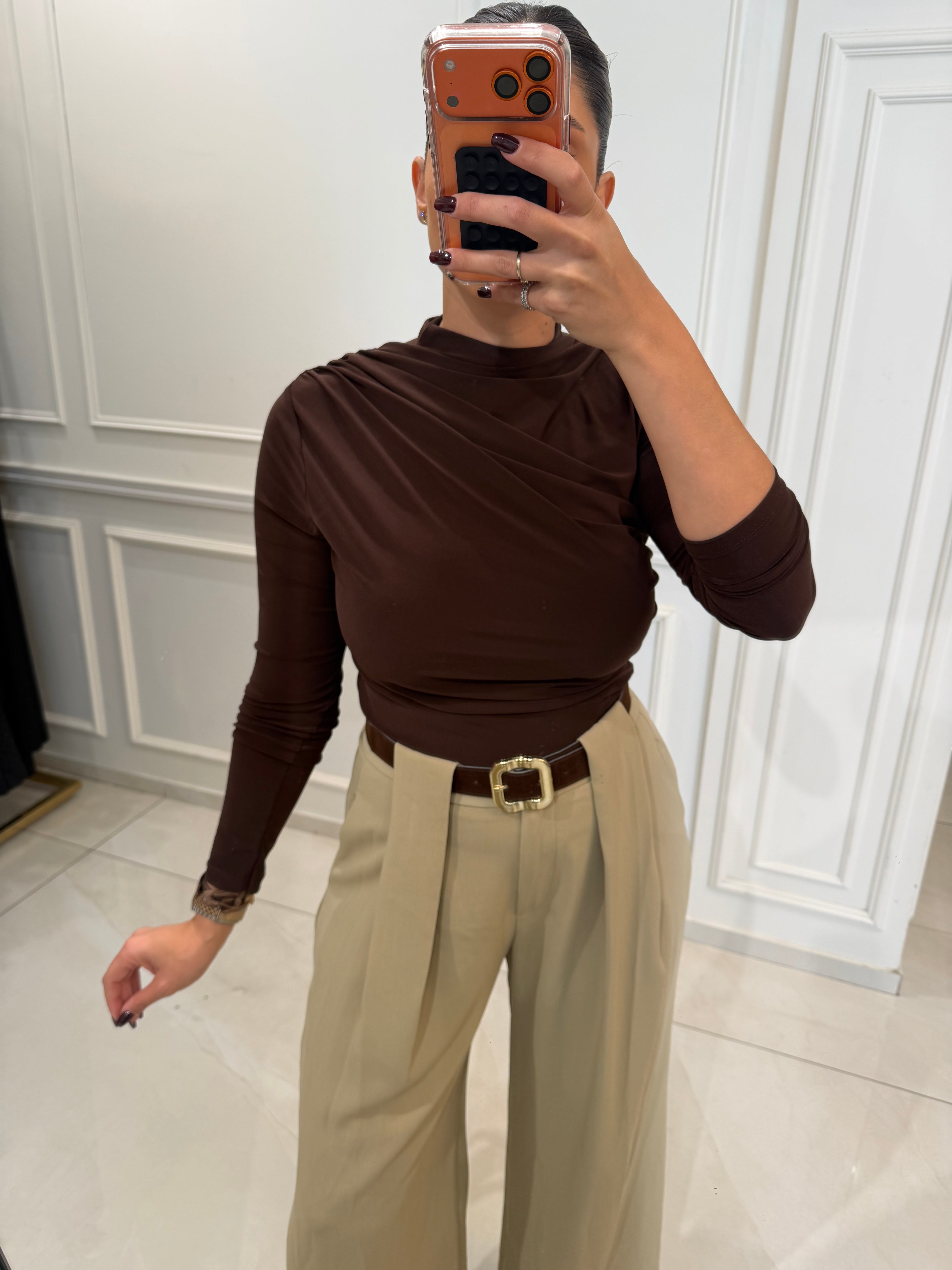 Lycra classic blouse