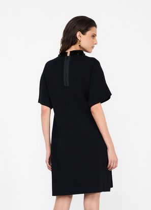 Dress with sequins