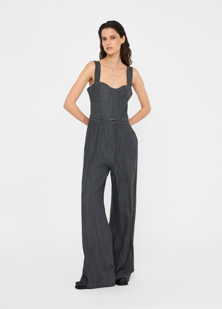 Denim jumpsuit