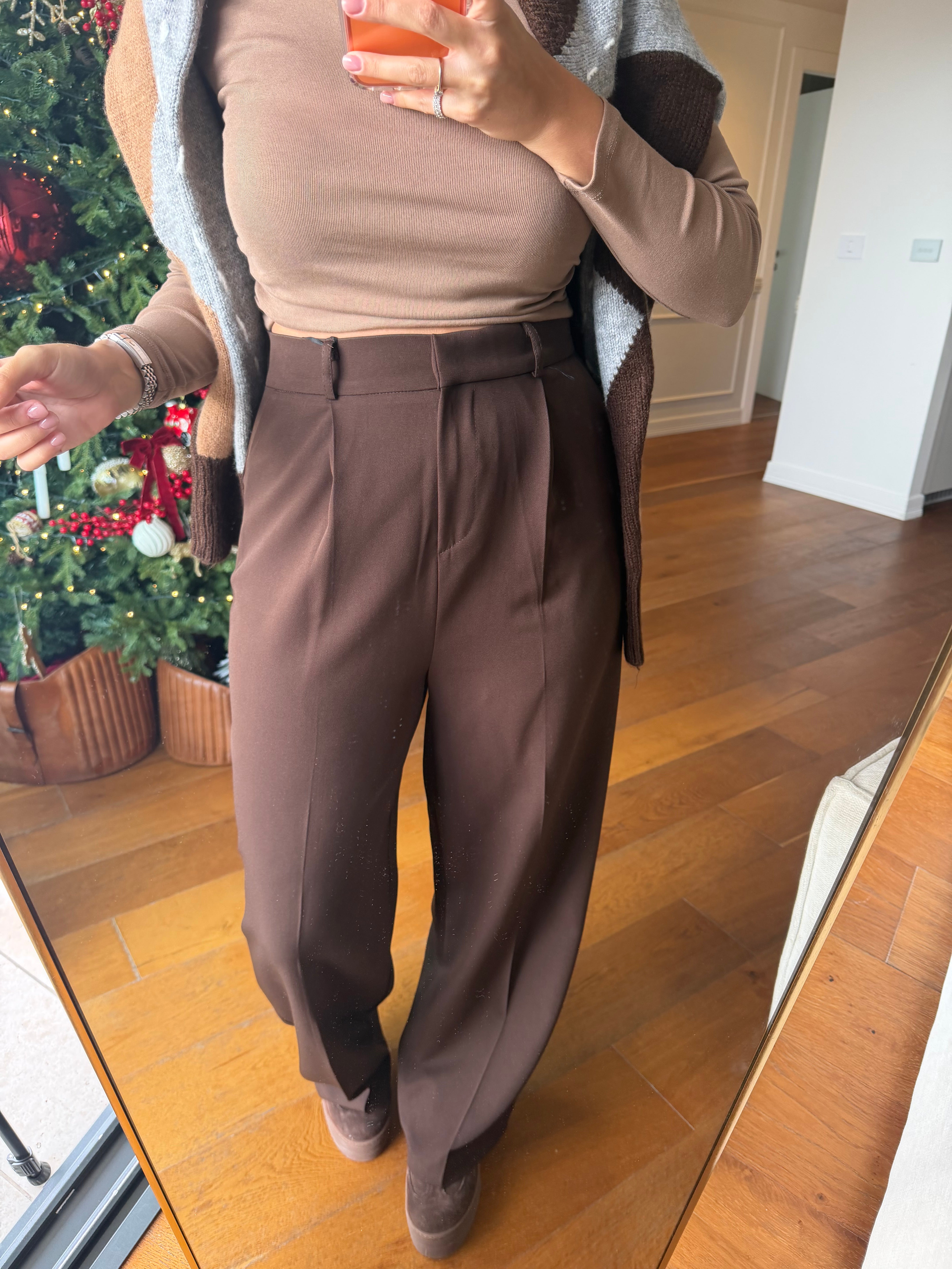 Wide Smart Trousers