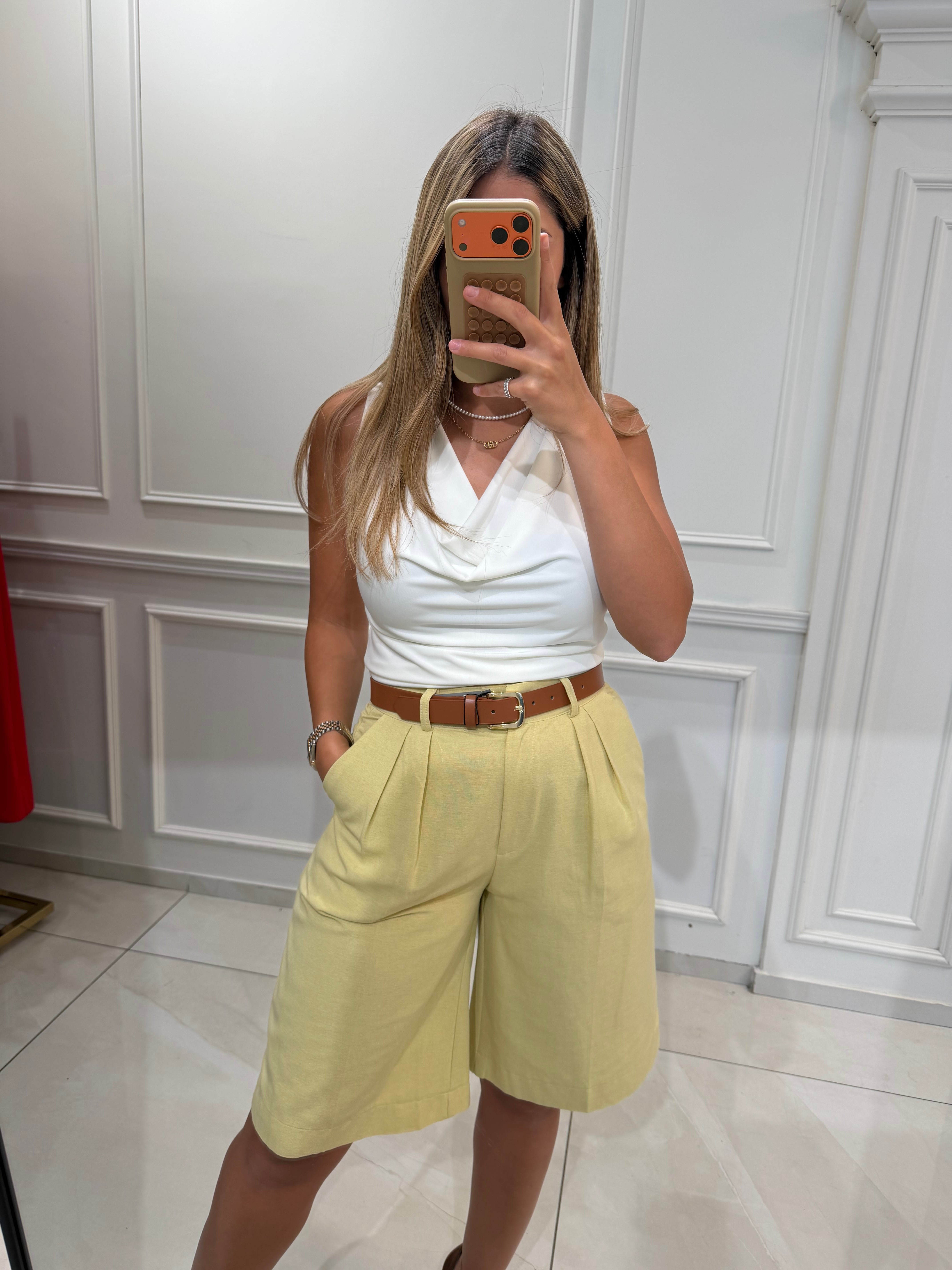 Linen Barmuda