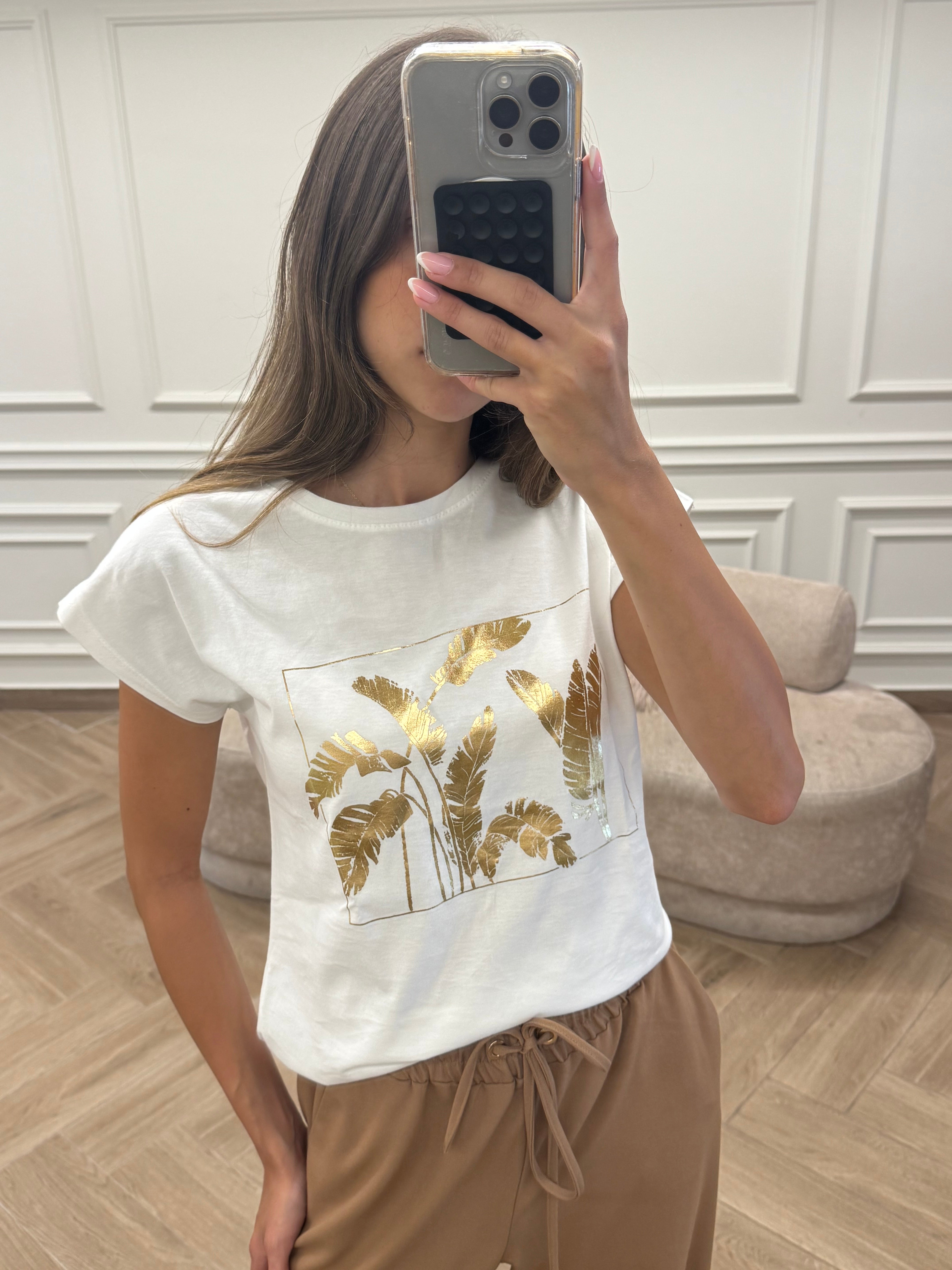 טישרט עצים זהב