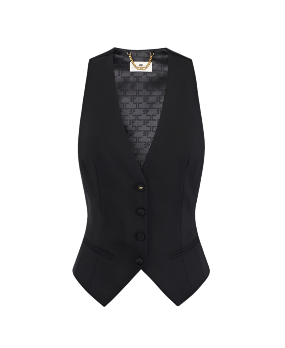Lightweight cool wool waistcoat
