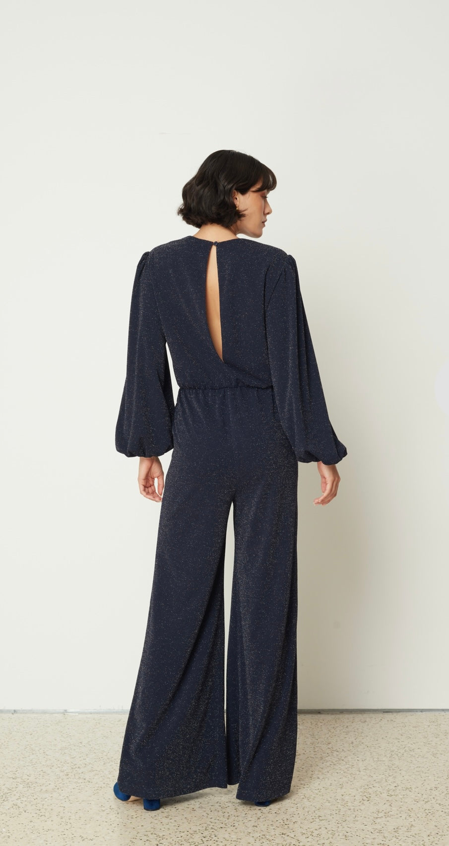 Lurex jumpsuit