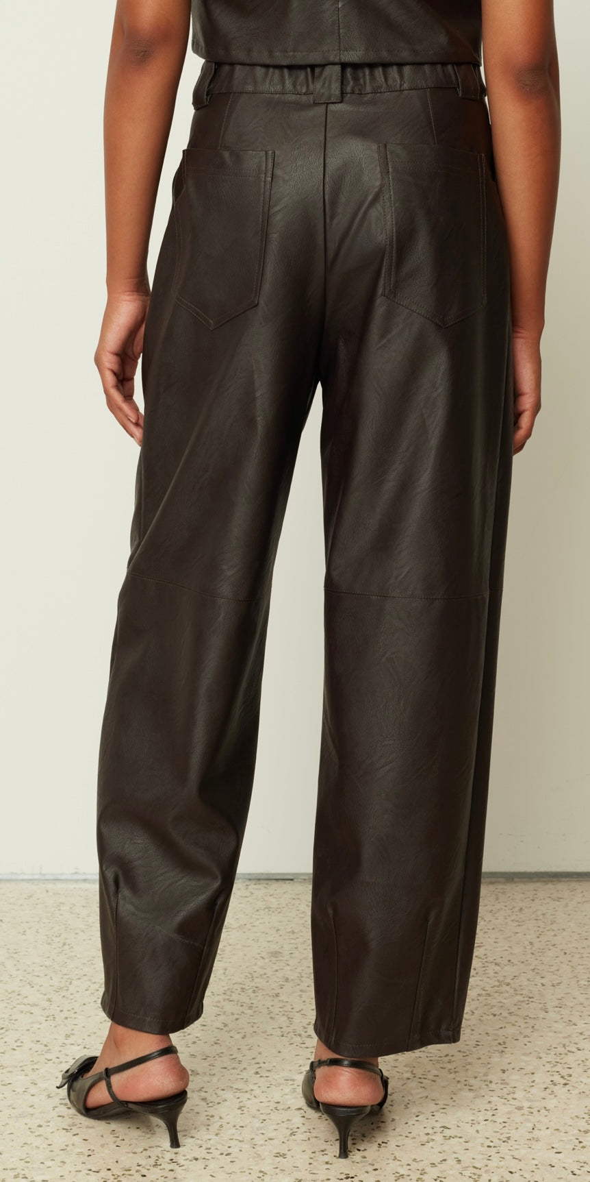 leatherlook pants