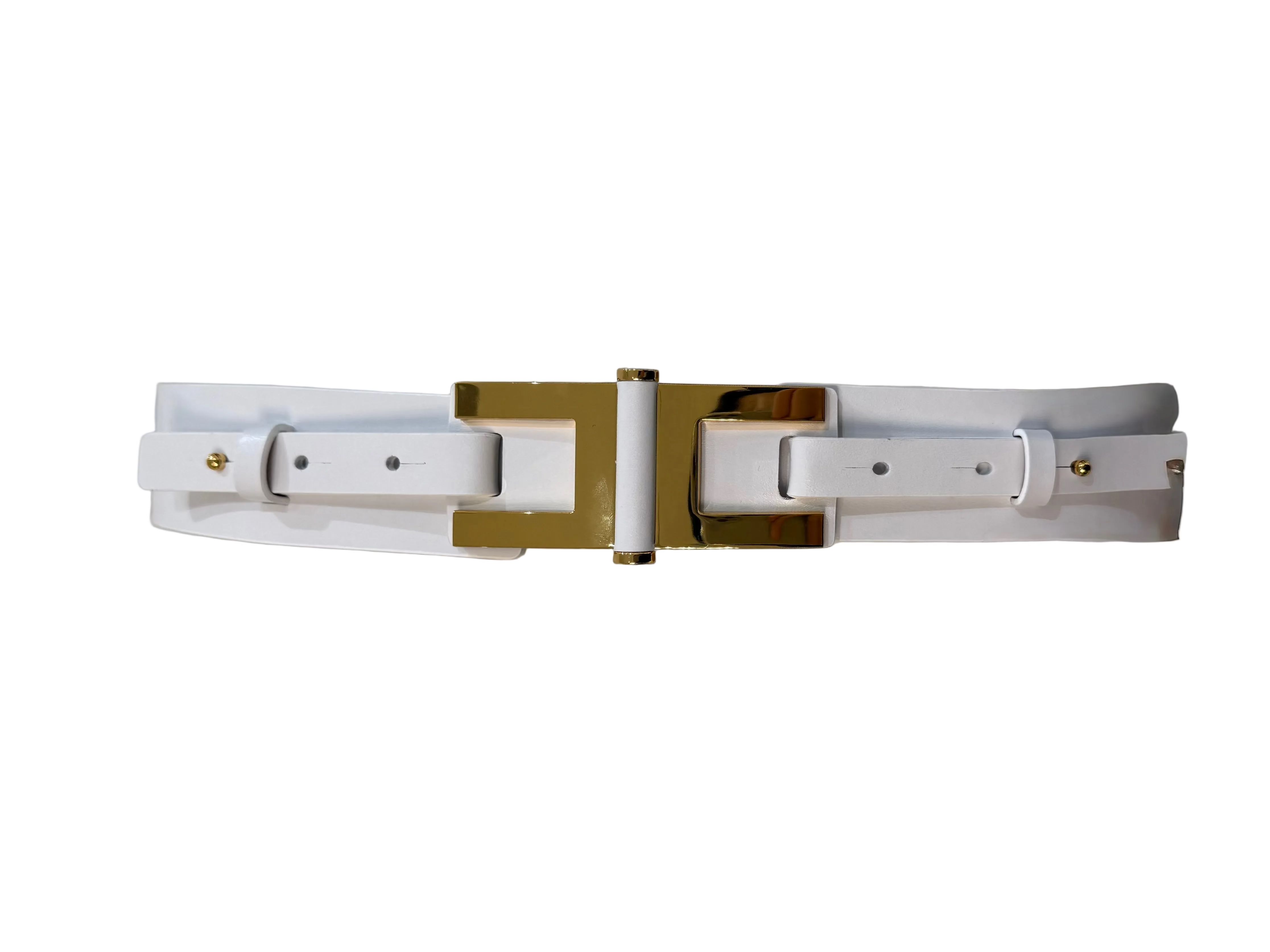 Buckle Belt with Logo