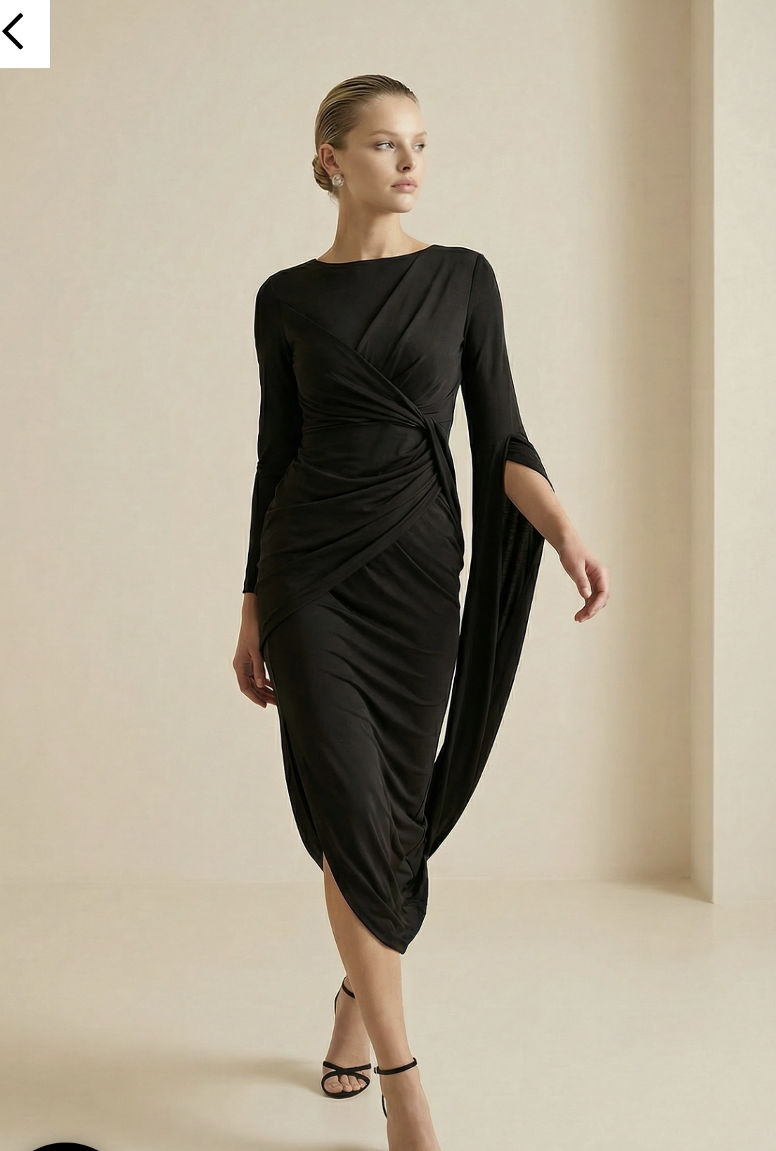 LYCRA LONG SLEEVE DRESS