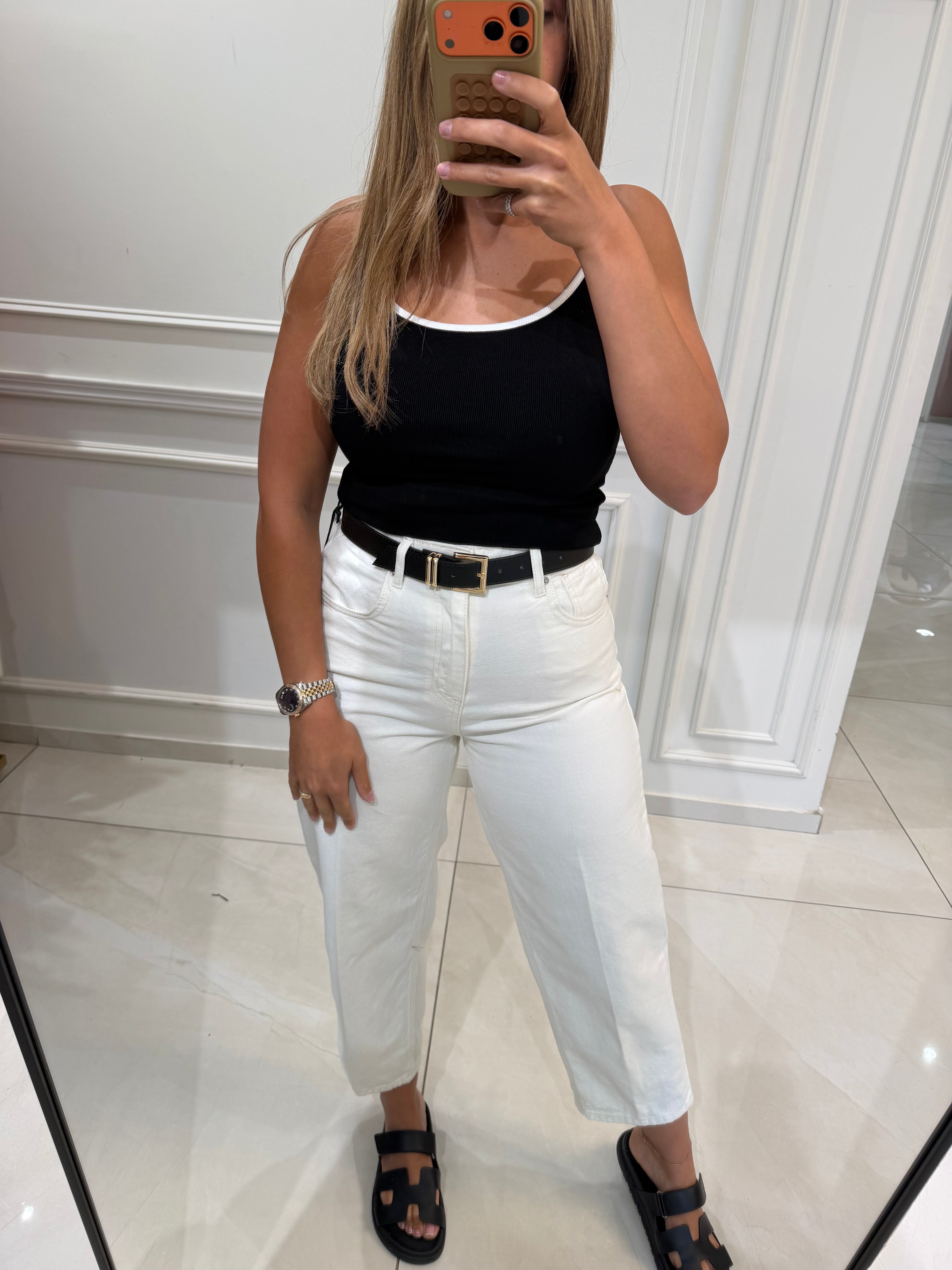 White Jeans