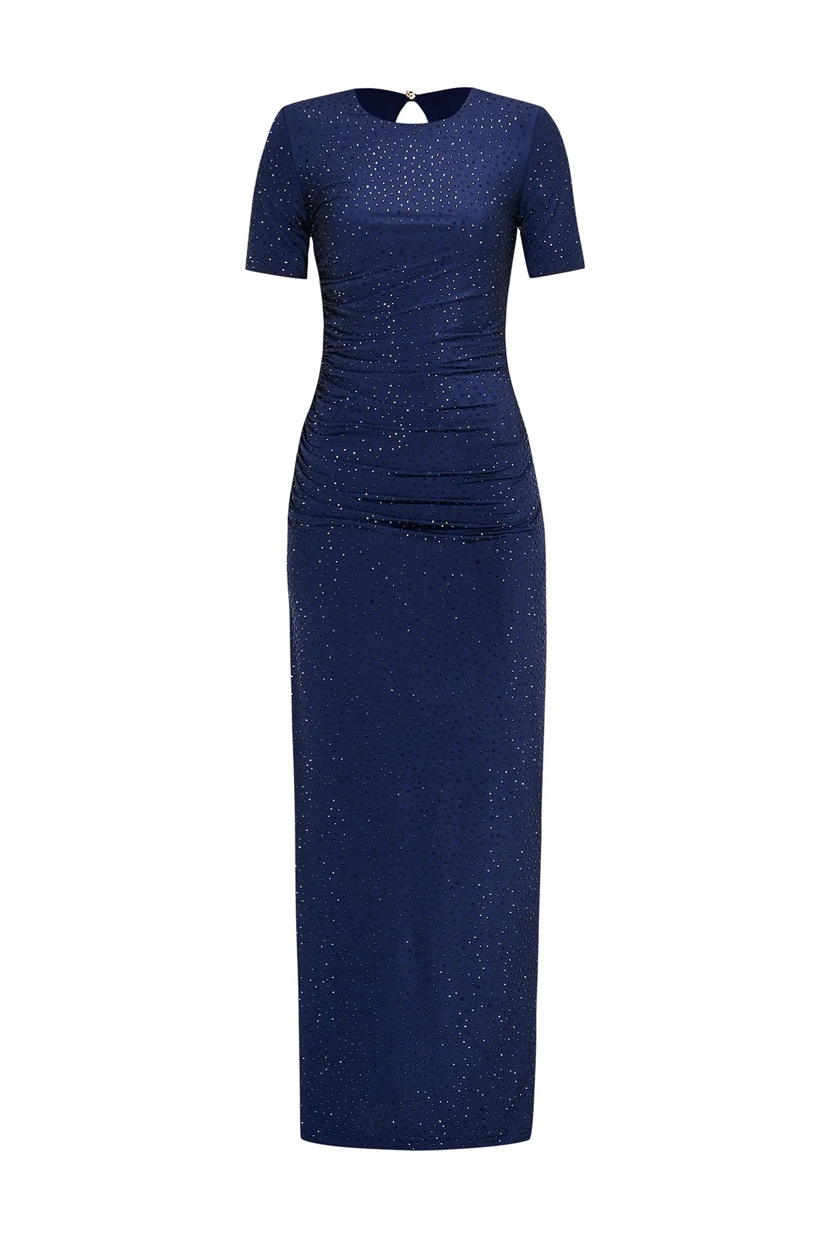 Jersey Maxi Embellished Dress