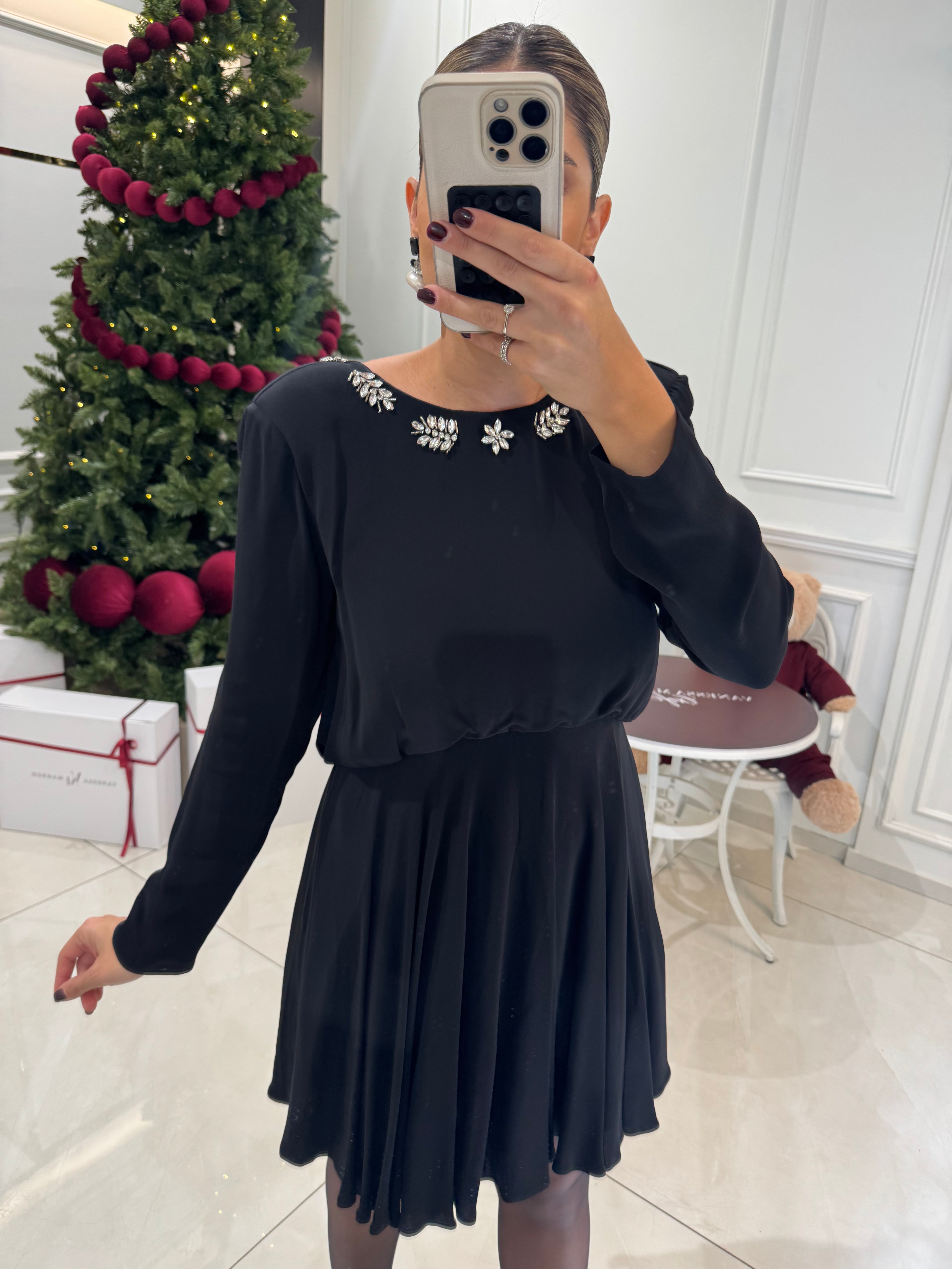 Ballerina dress with crystals