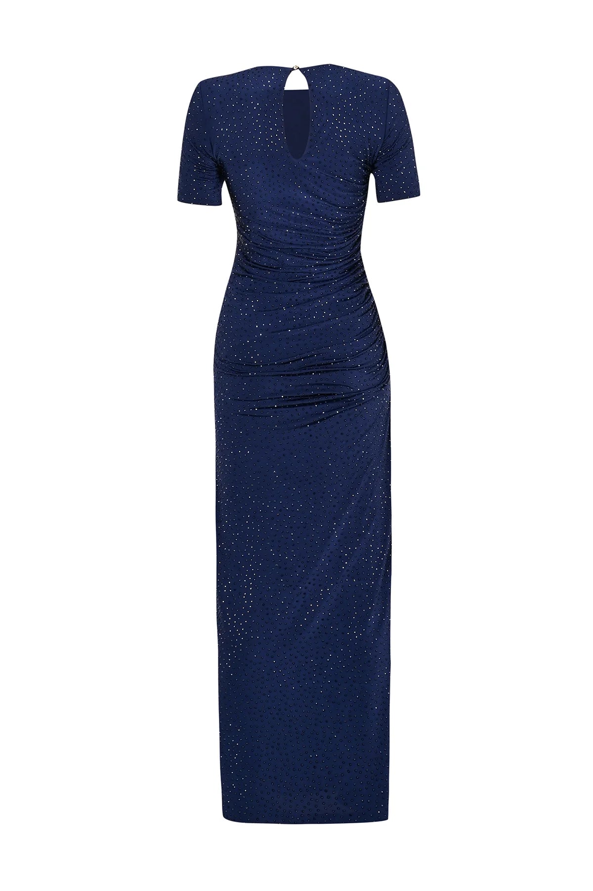 Jersey Maxi Embellished Dress