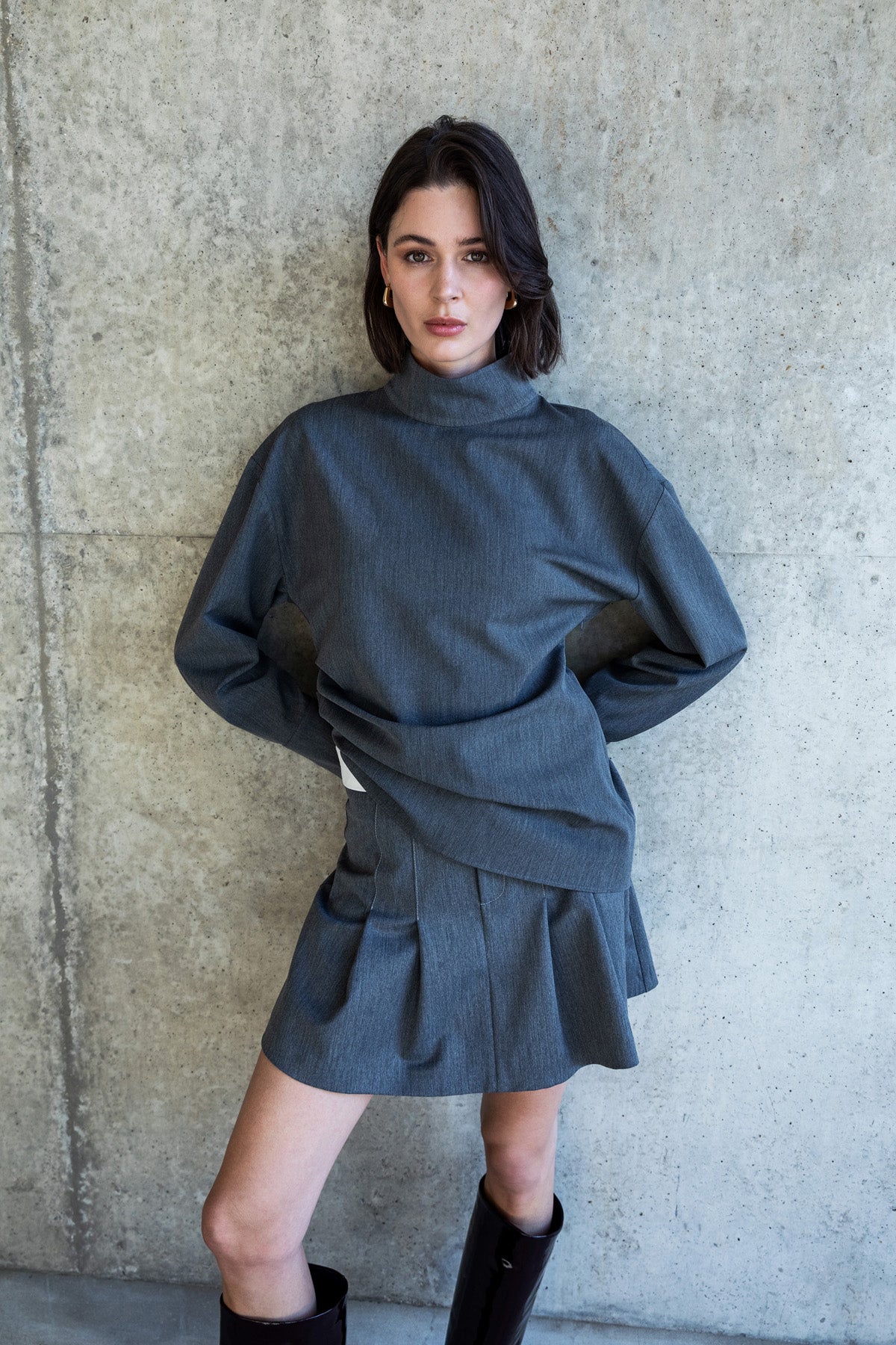 Grey Blouse