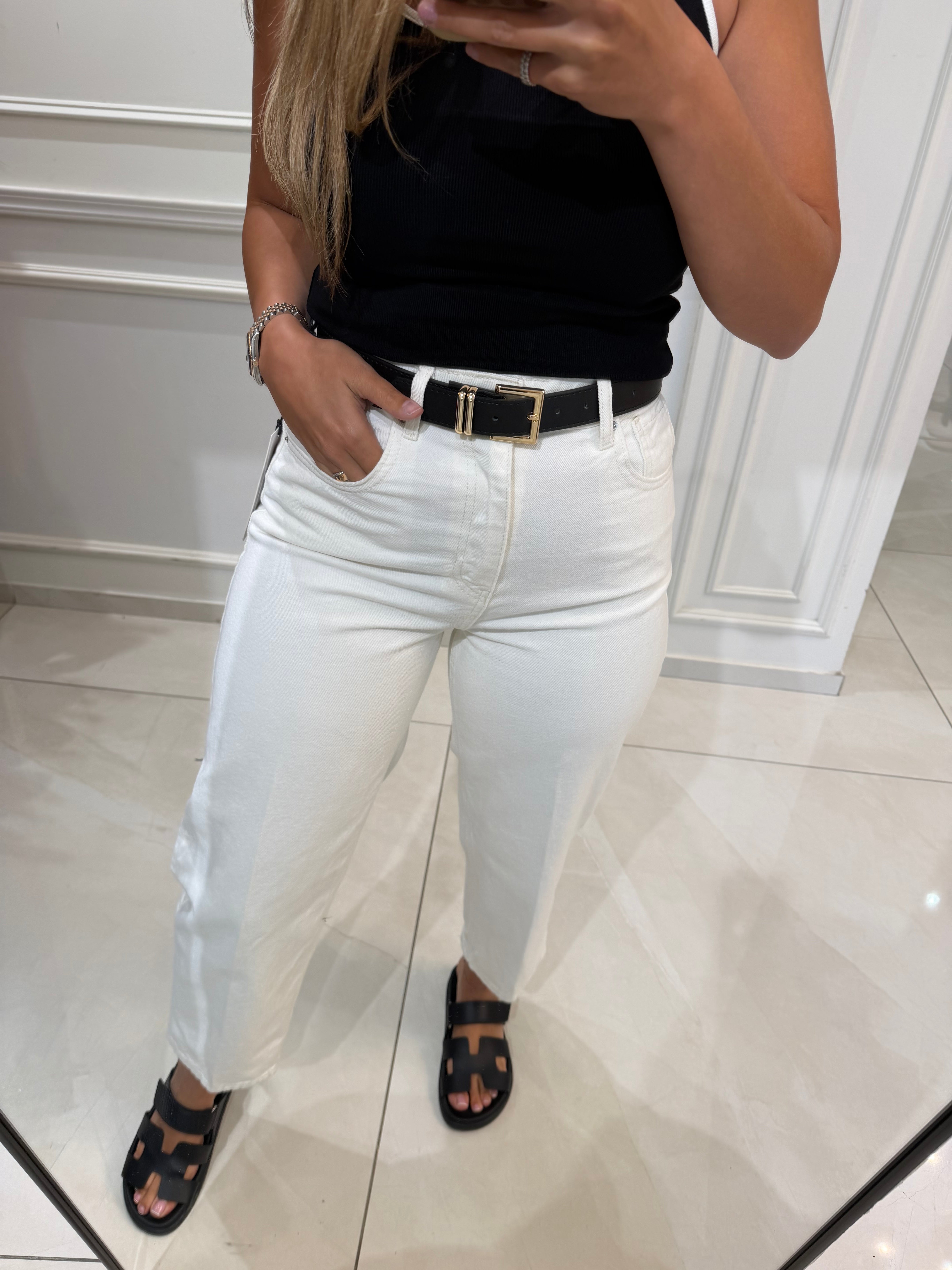 White Jeans