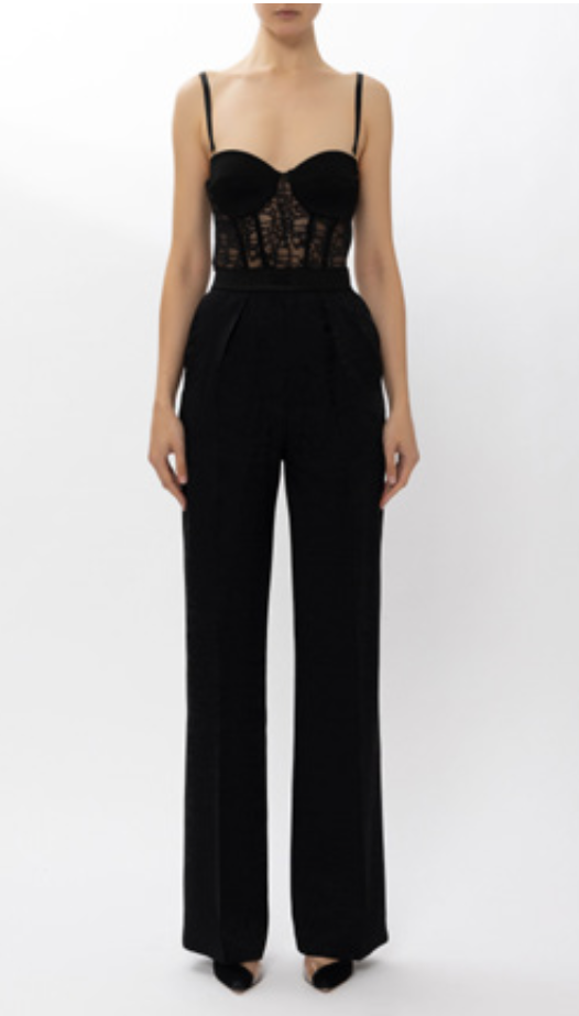 Jumpsuit with lettering