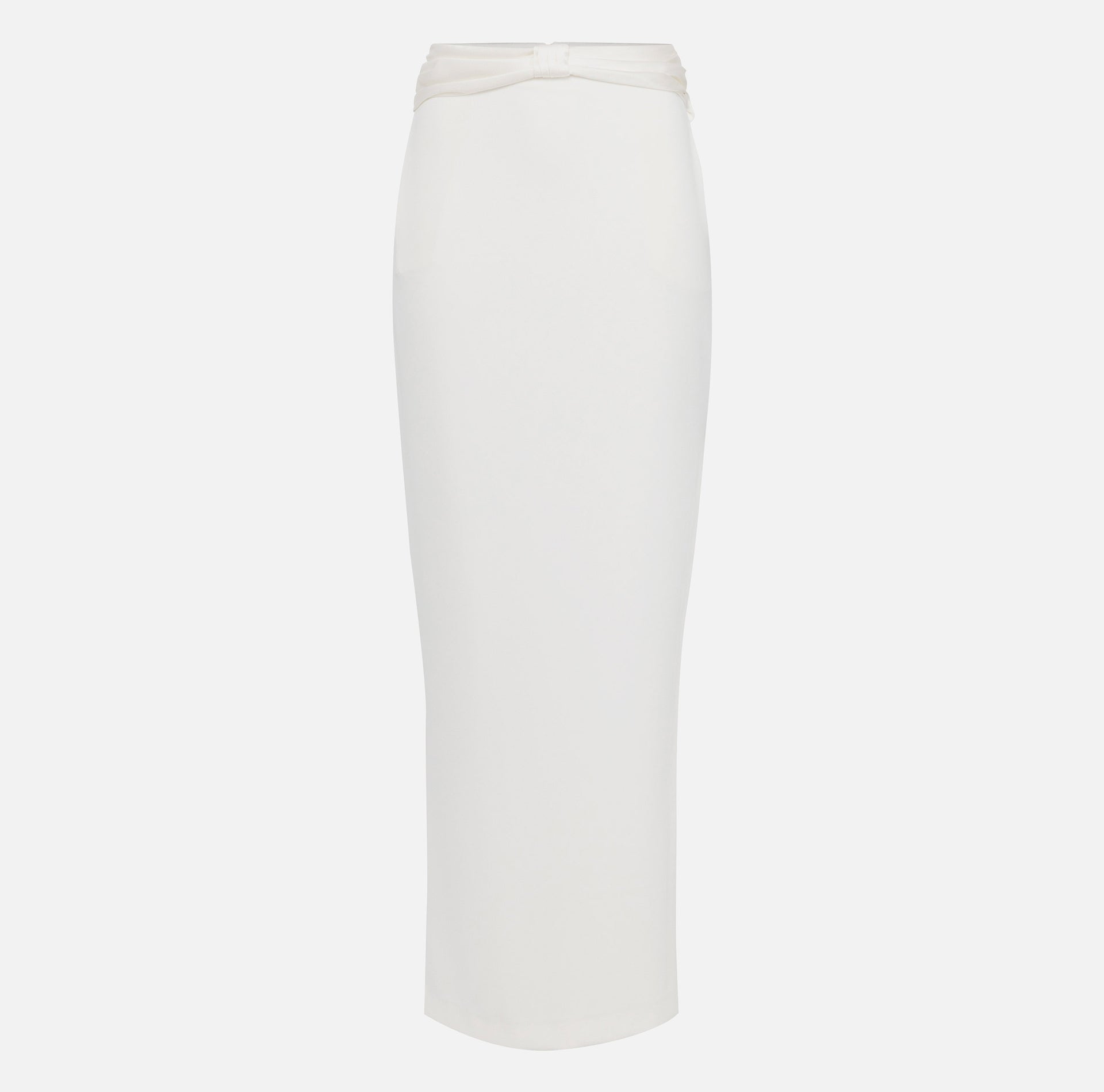 Crepe Midi Skirt