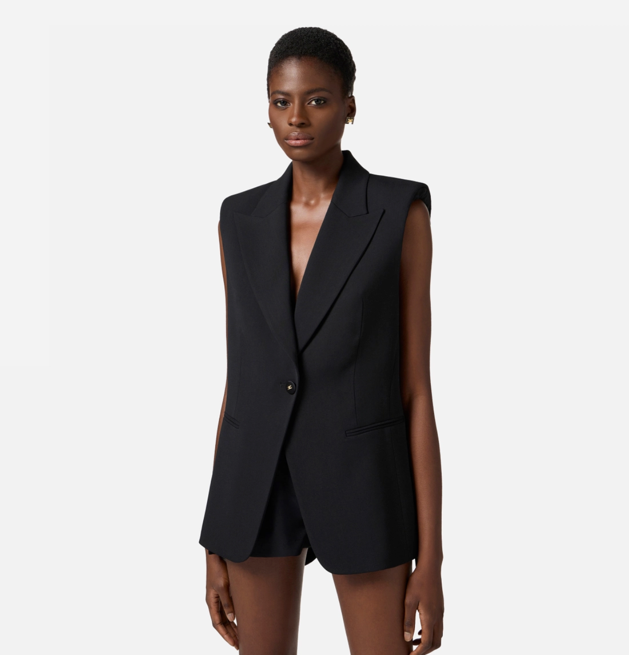 Lightweight cool wool waistcoat