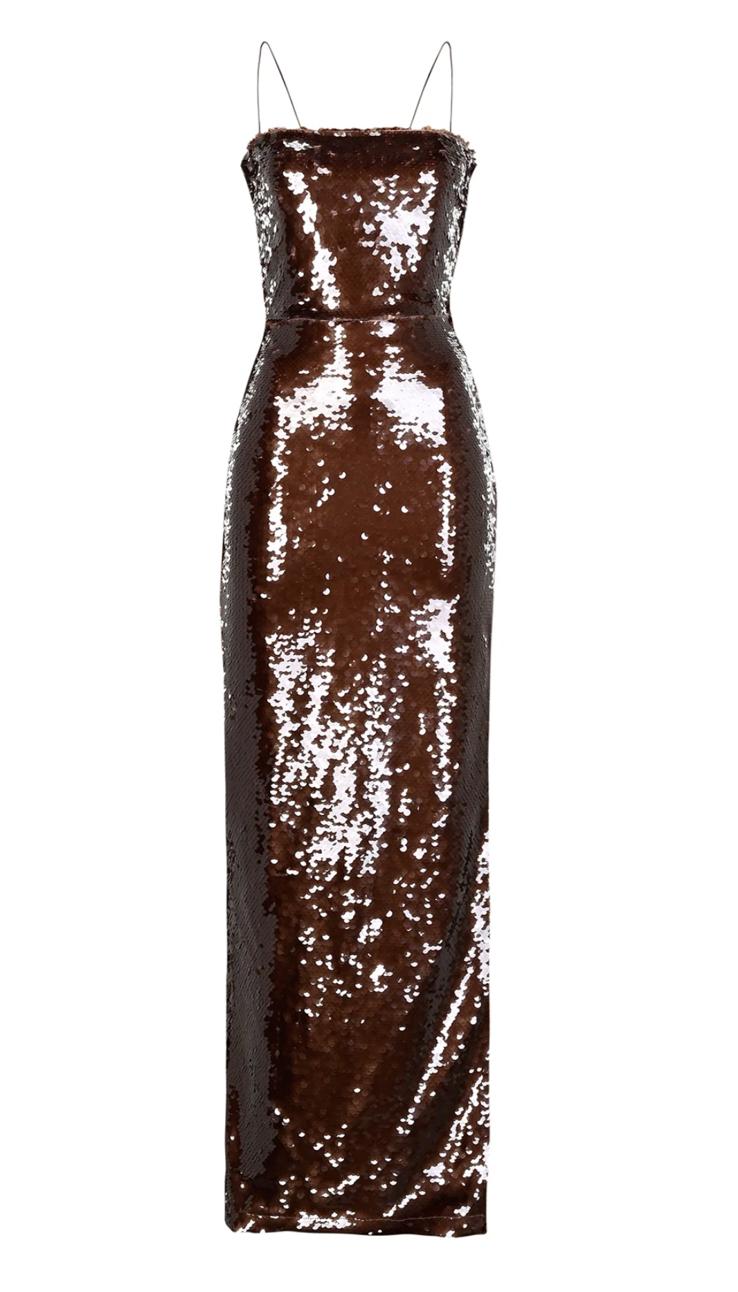 sequined maxi dress