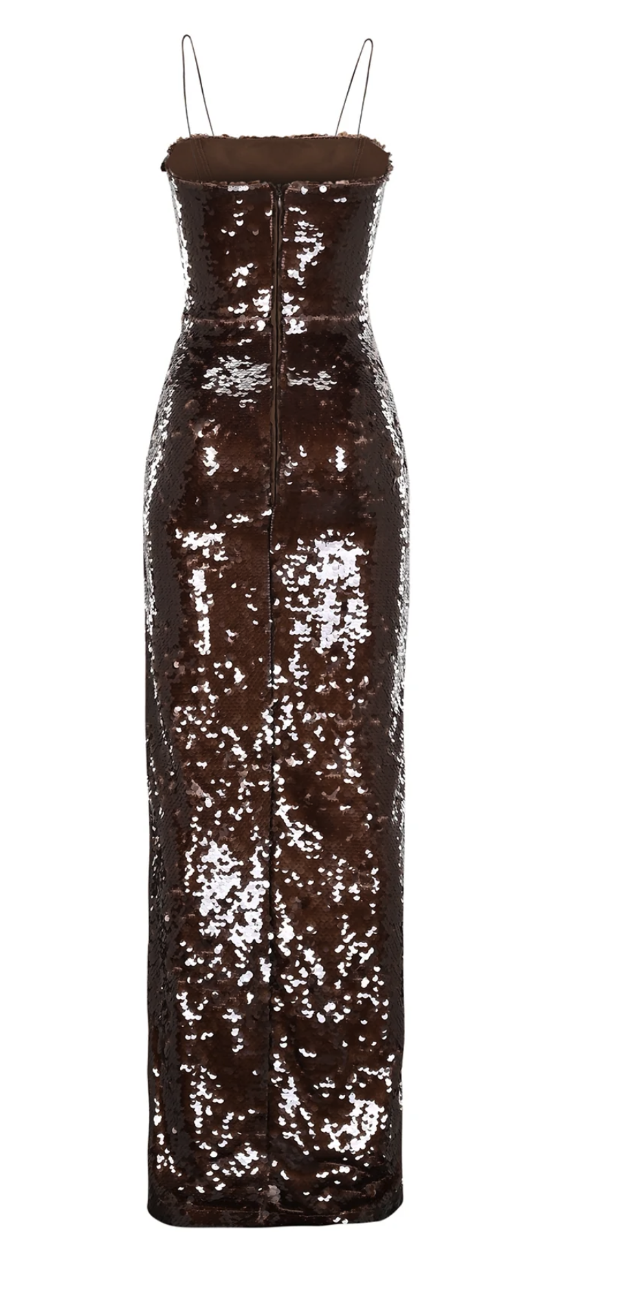 sequined maxi dress
