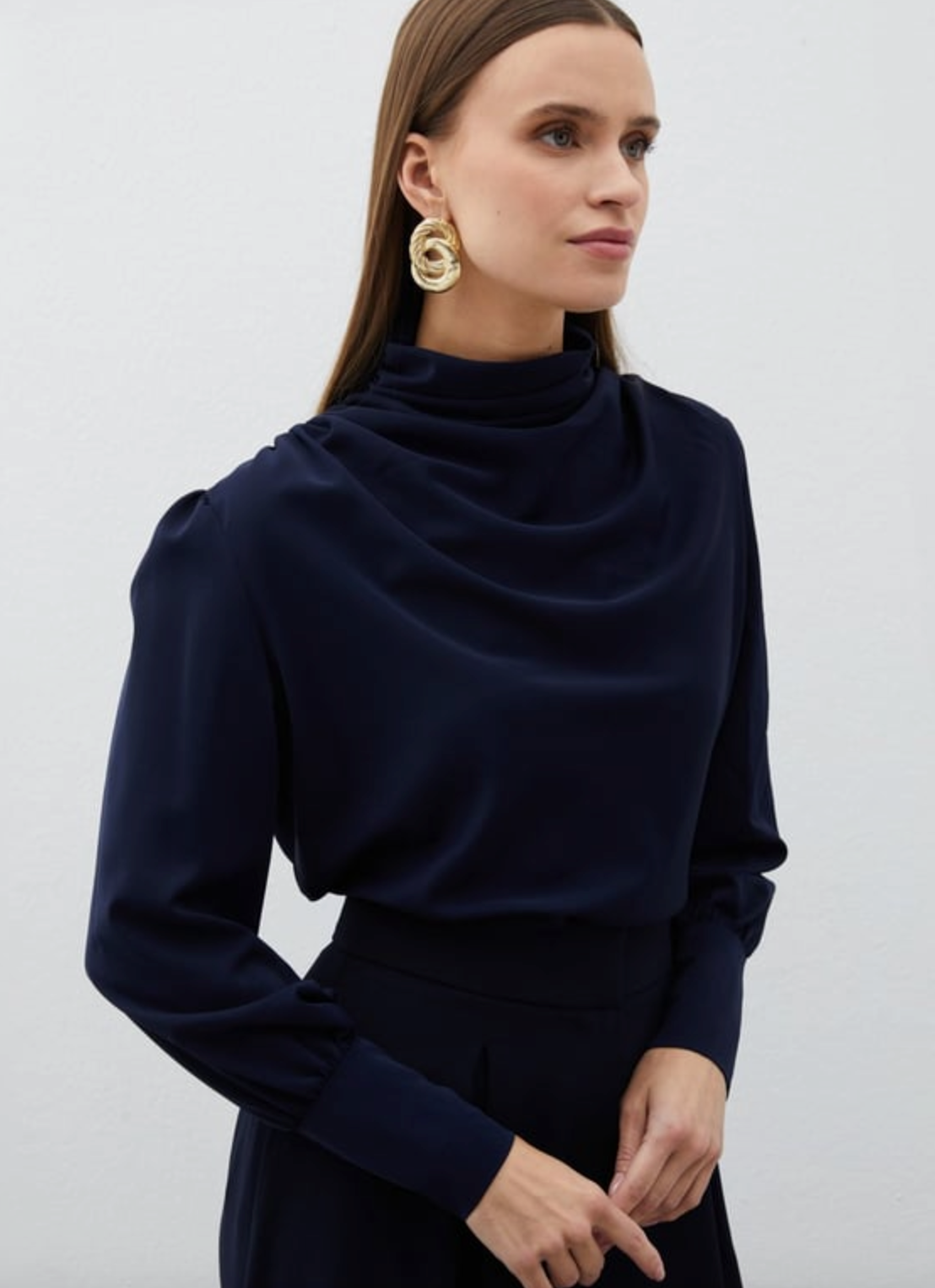 Draped Detailed Blouse