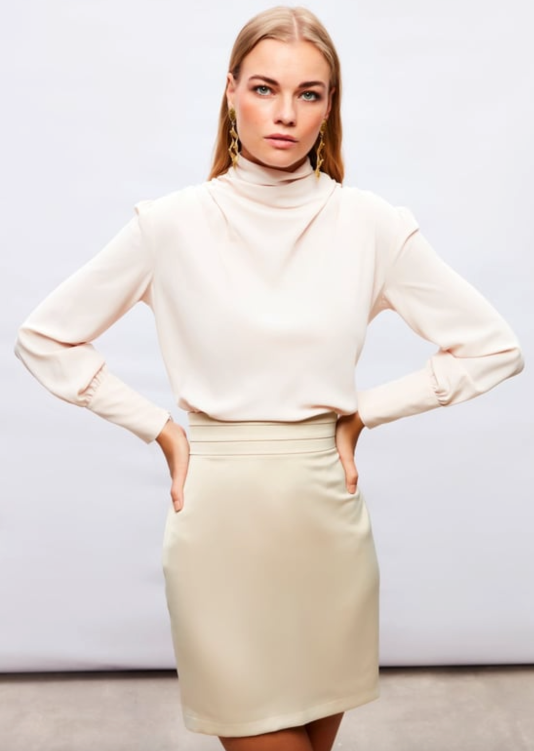 Draped Detailed Blouse