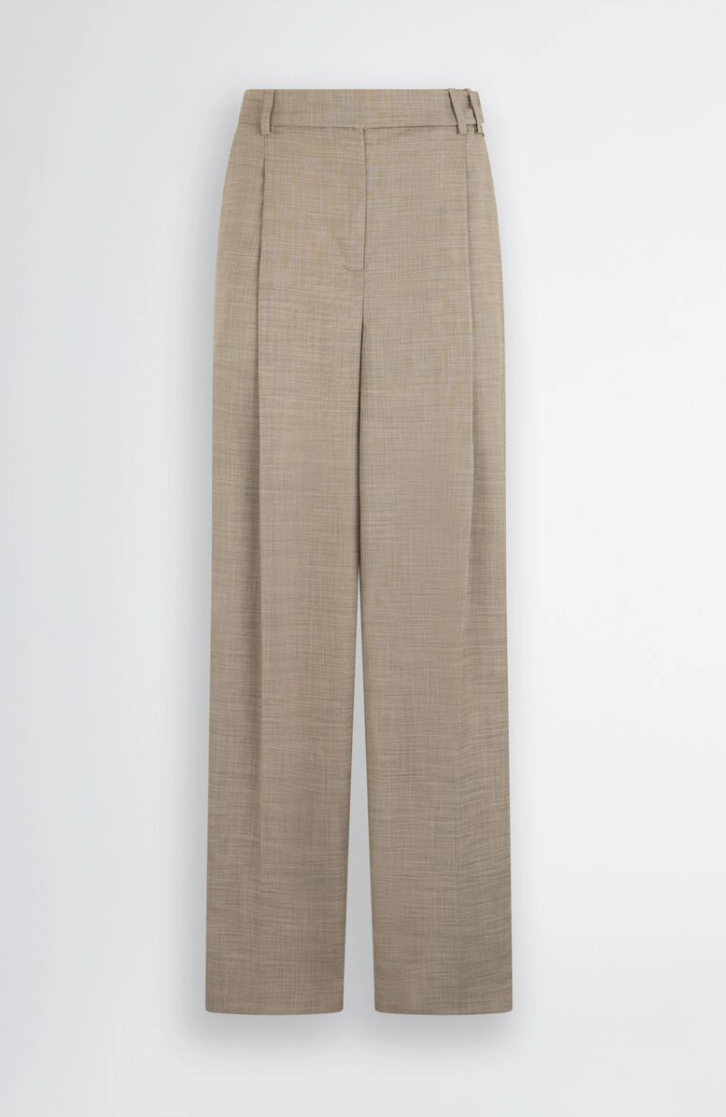 high-rise trousers