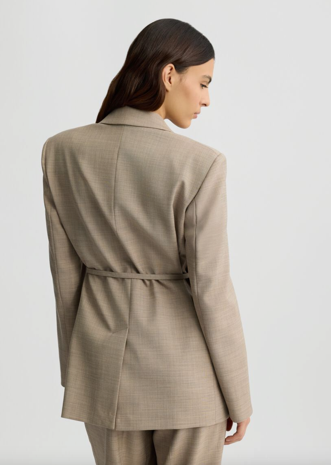 jacket with belt