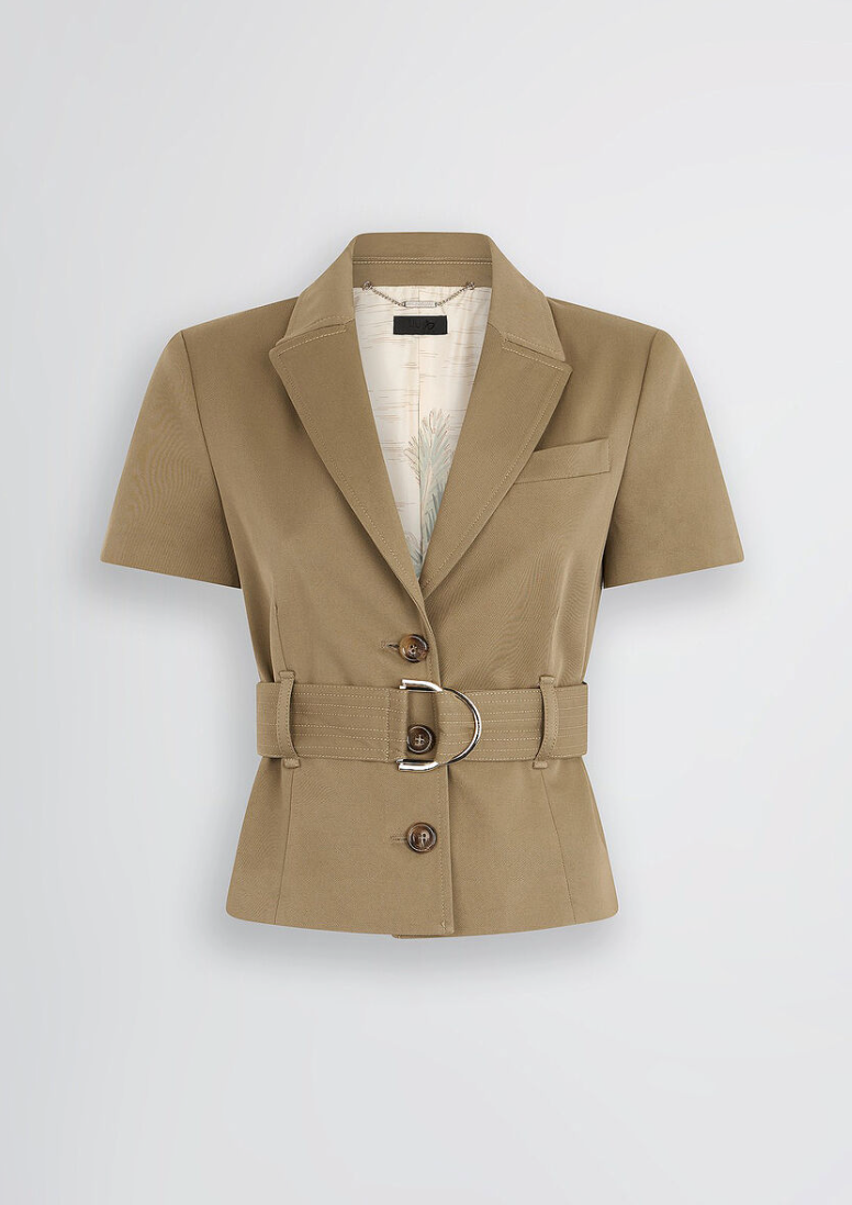 jacket with belt