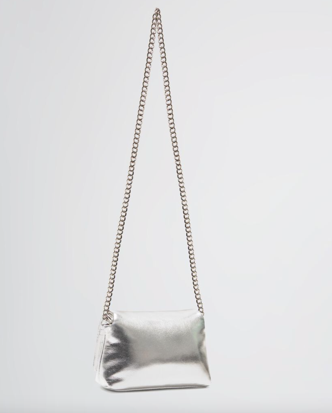 Foil-effect LaPuffy mini bag